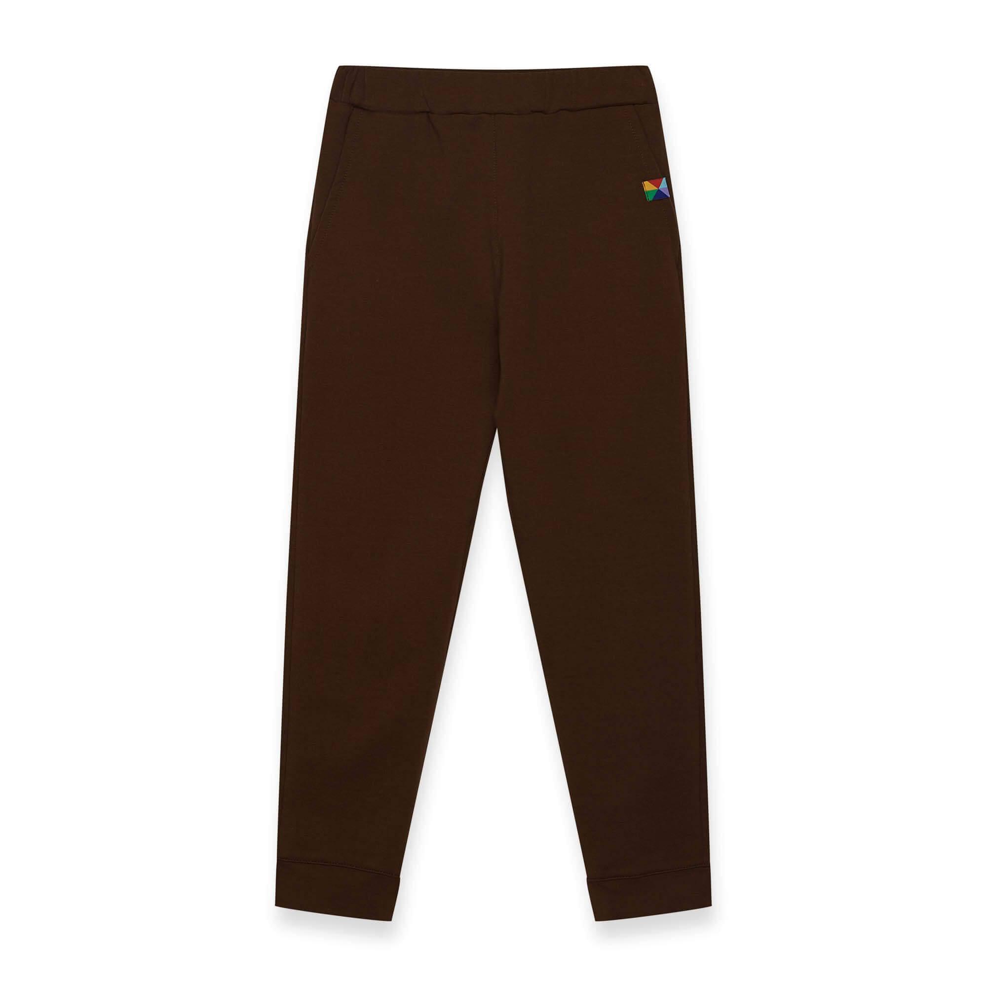 Brown sweatpants