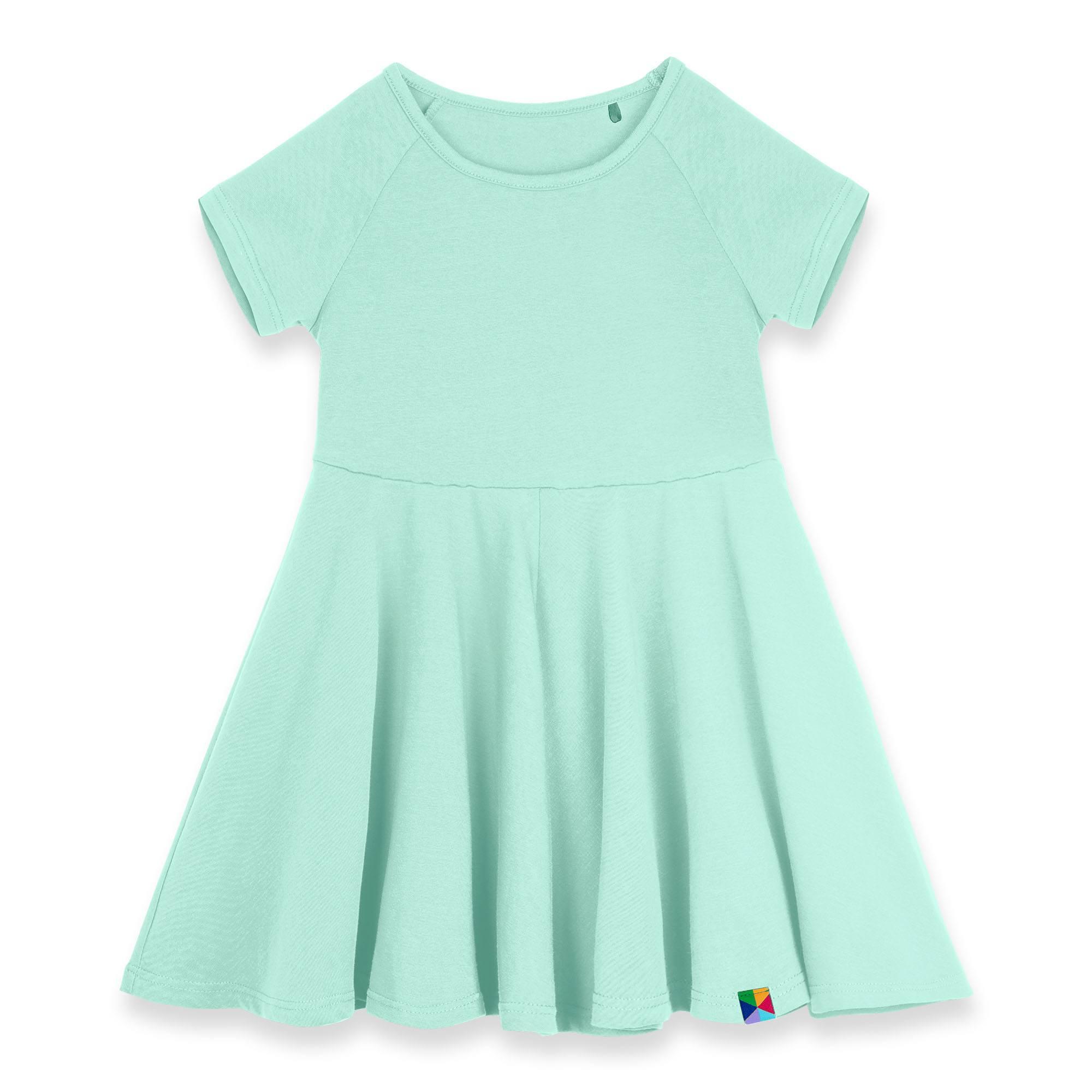 Mint short sleeve dress