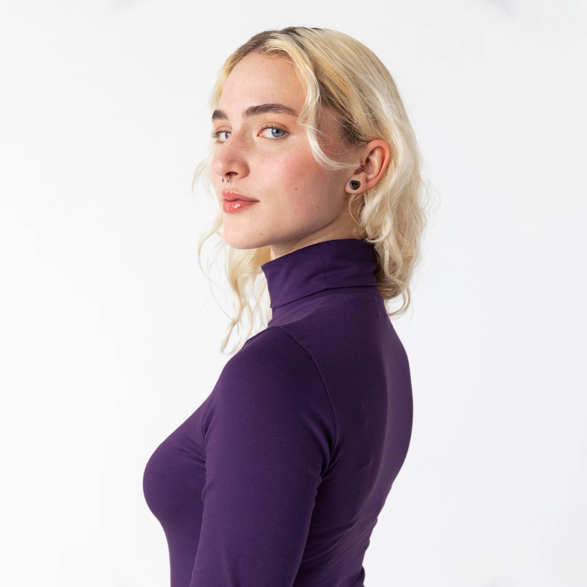 Violet turtleneck Women