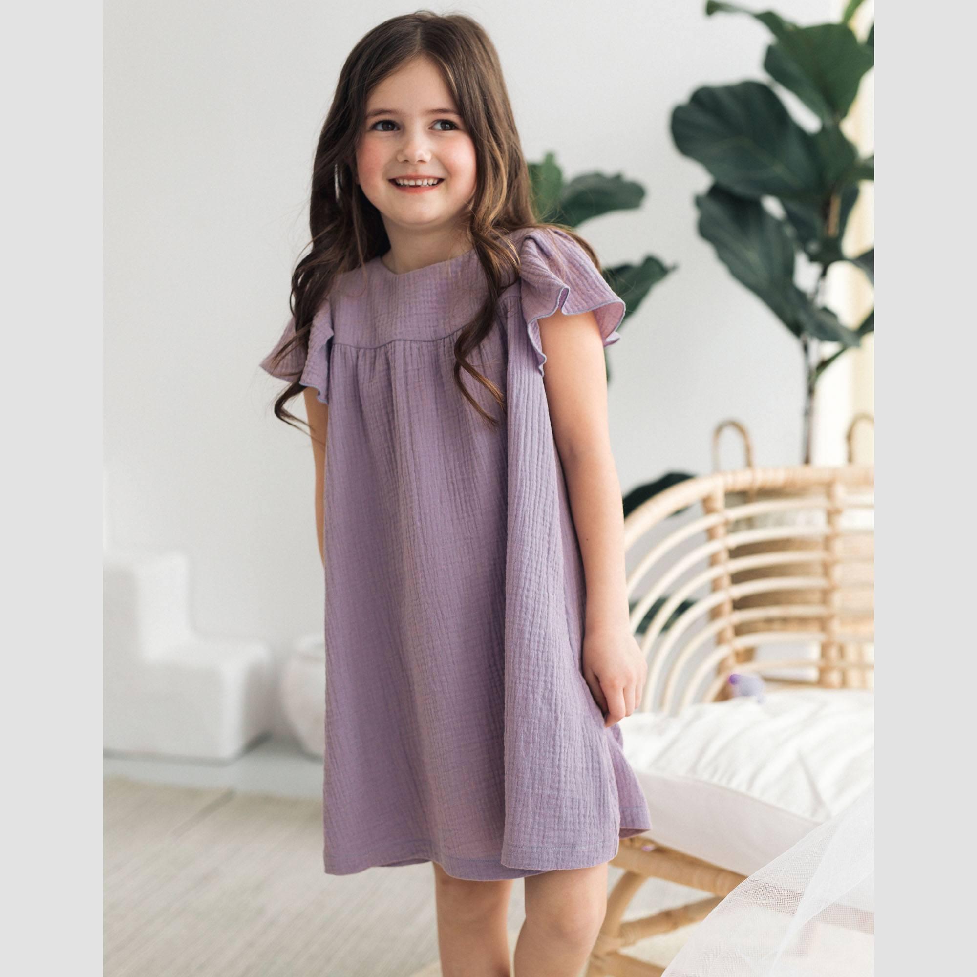 Heather muslin dress