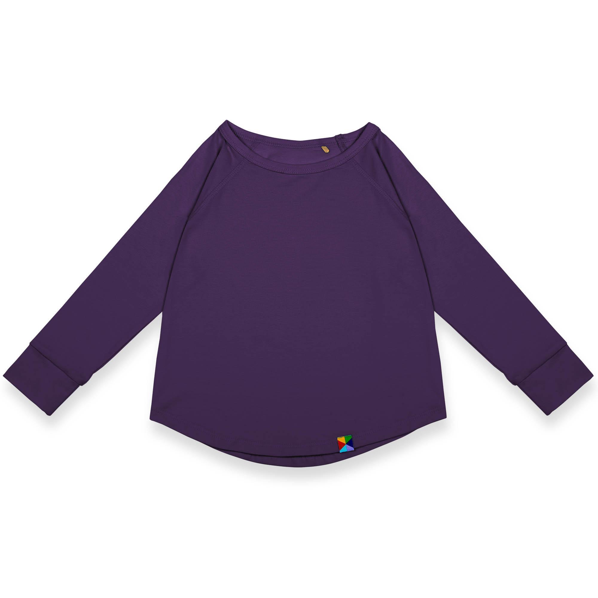 Violet long sleeve shirt