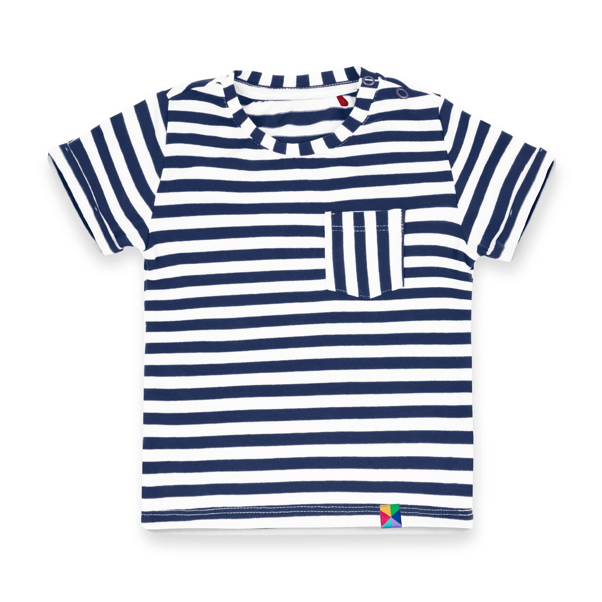 Navy blue stripes T-shirt Baby