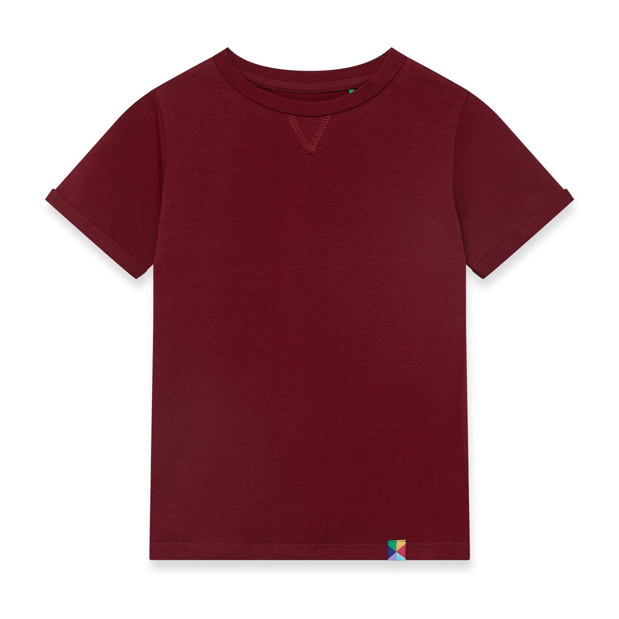 Burgundy T-shirt