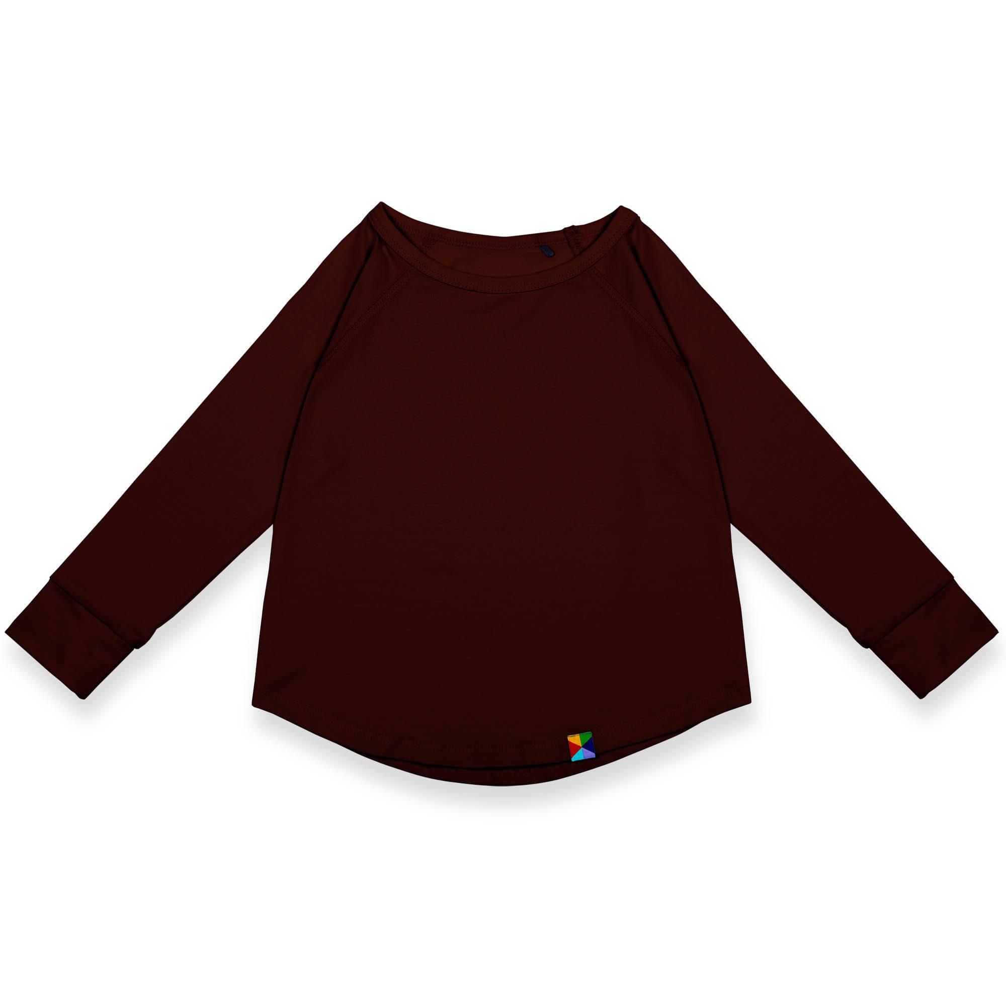 Brown long sleeve shirt