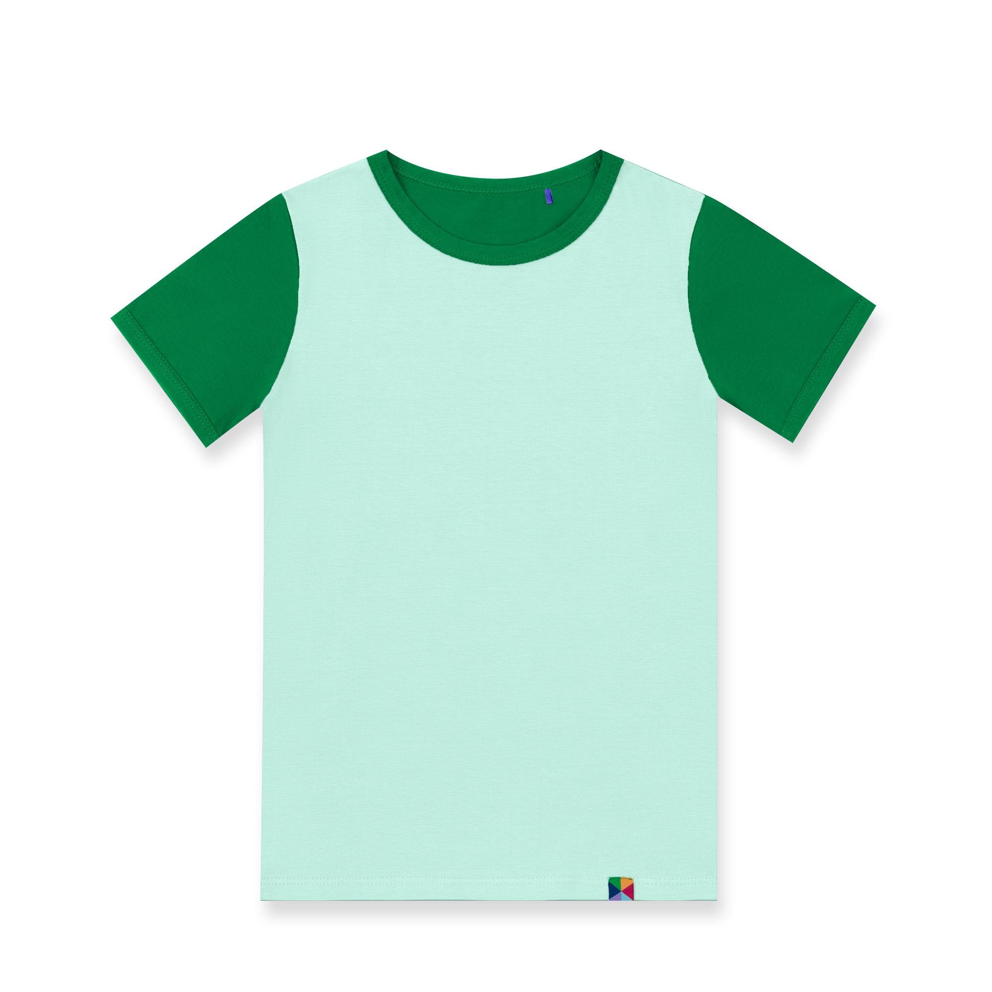 Mint - green two-tone shirt Baby