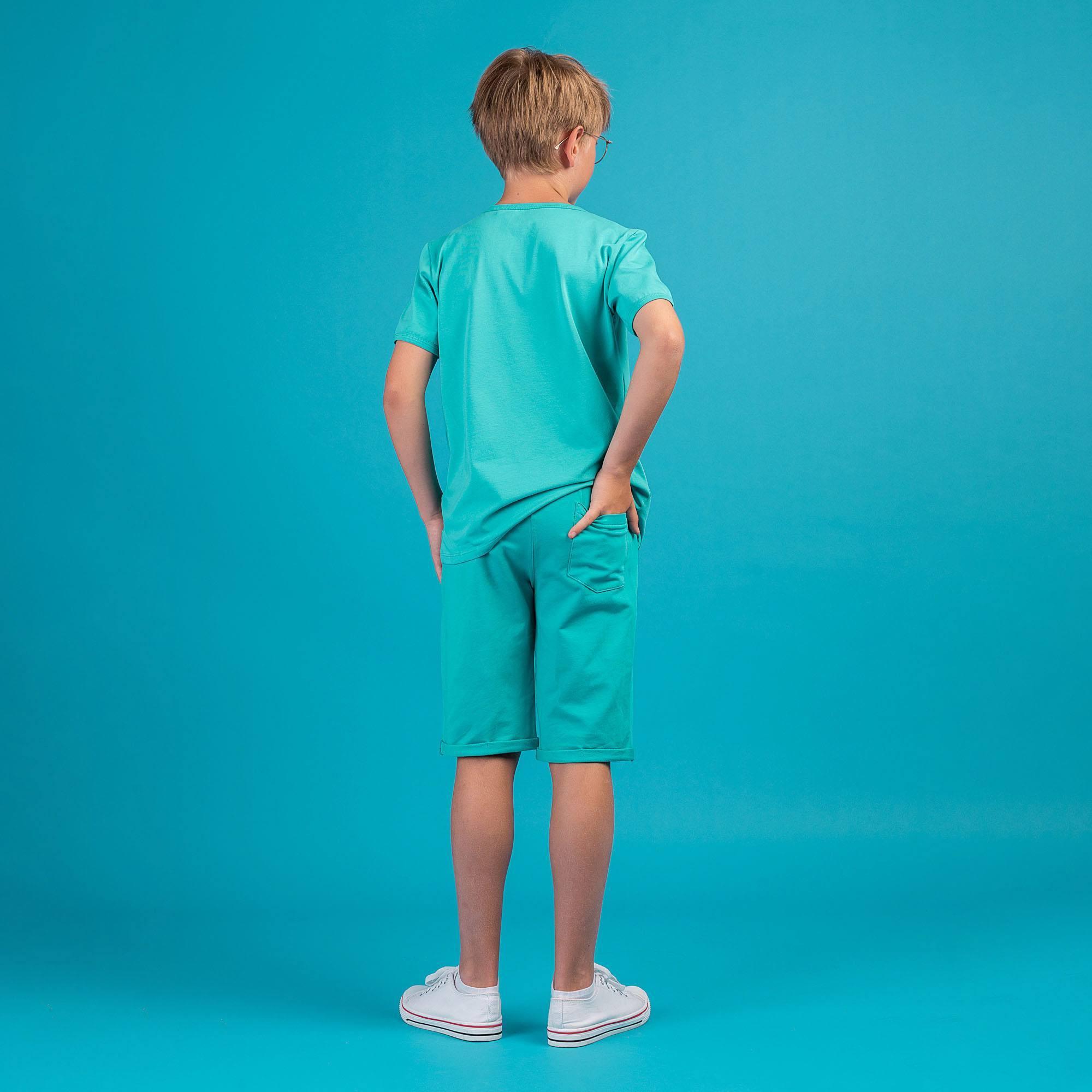 Turquoise shorts Junior