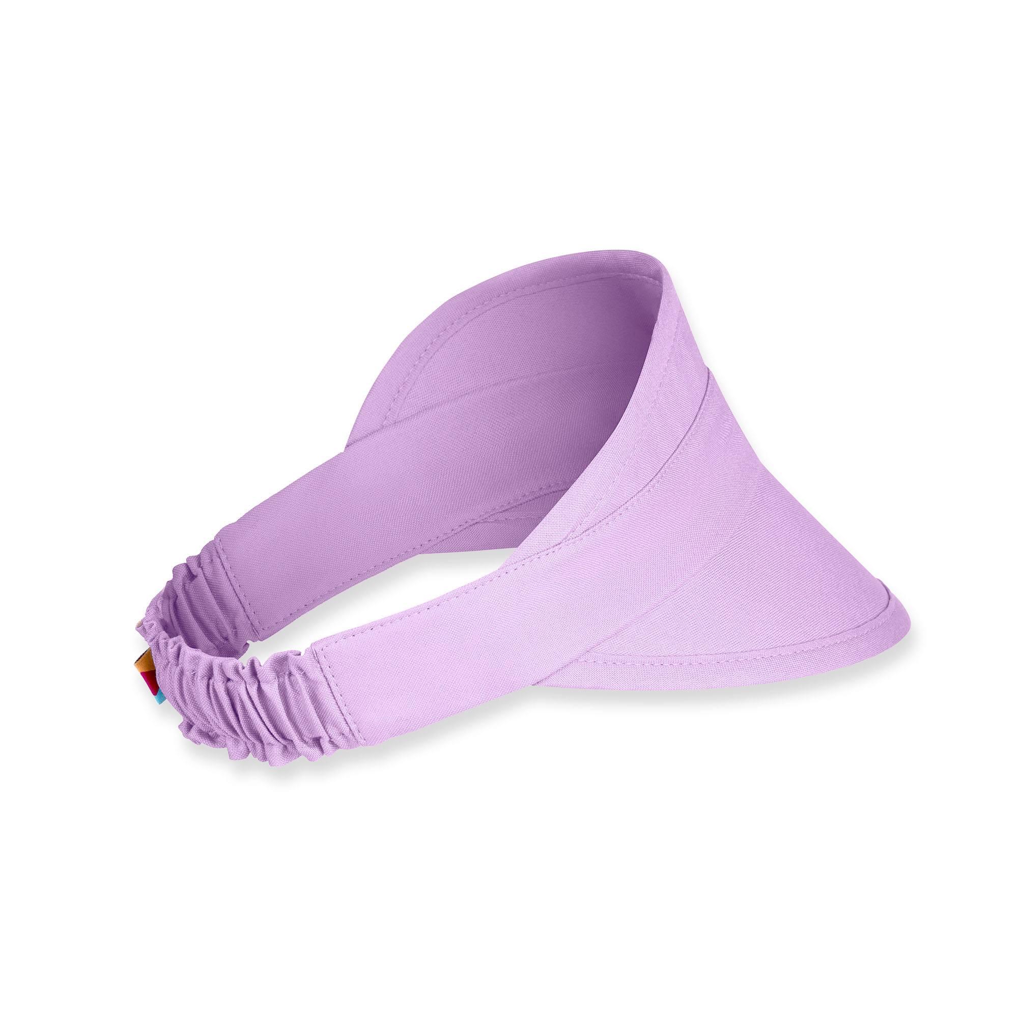 Light purple visor cap