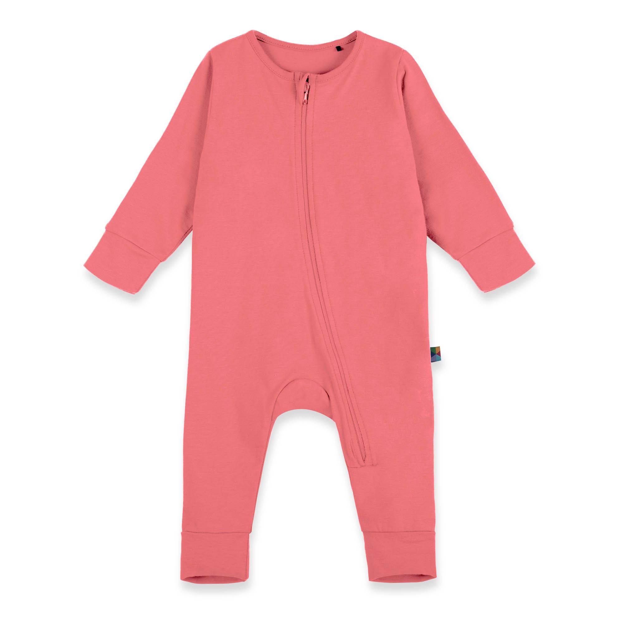 Coral romper suit