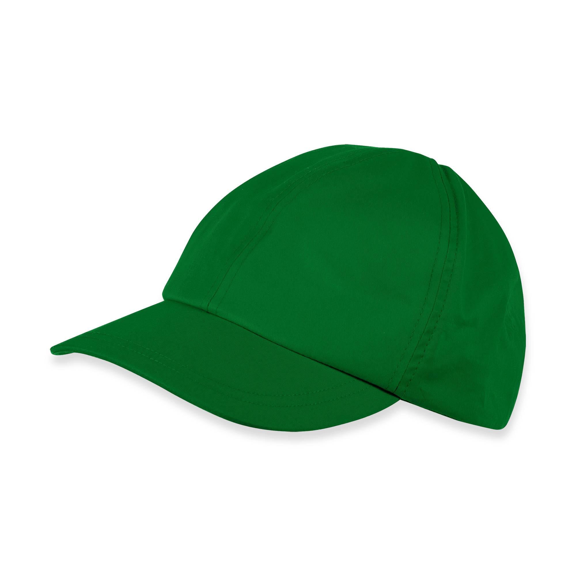 Green baseball cap