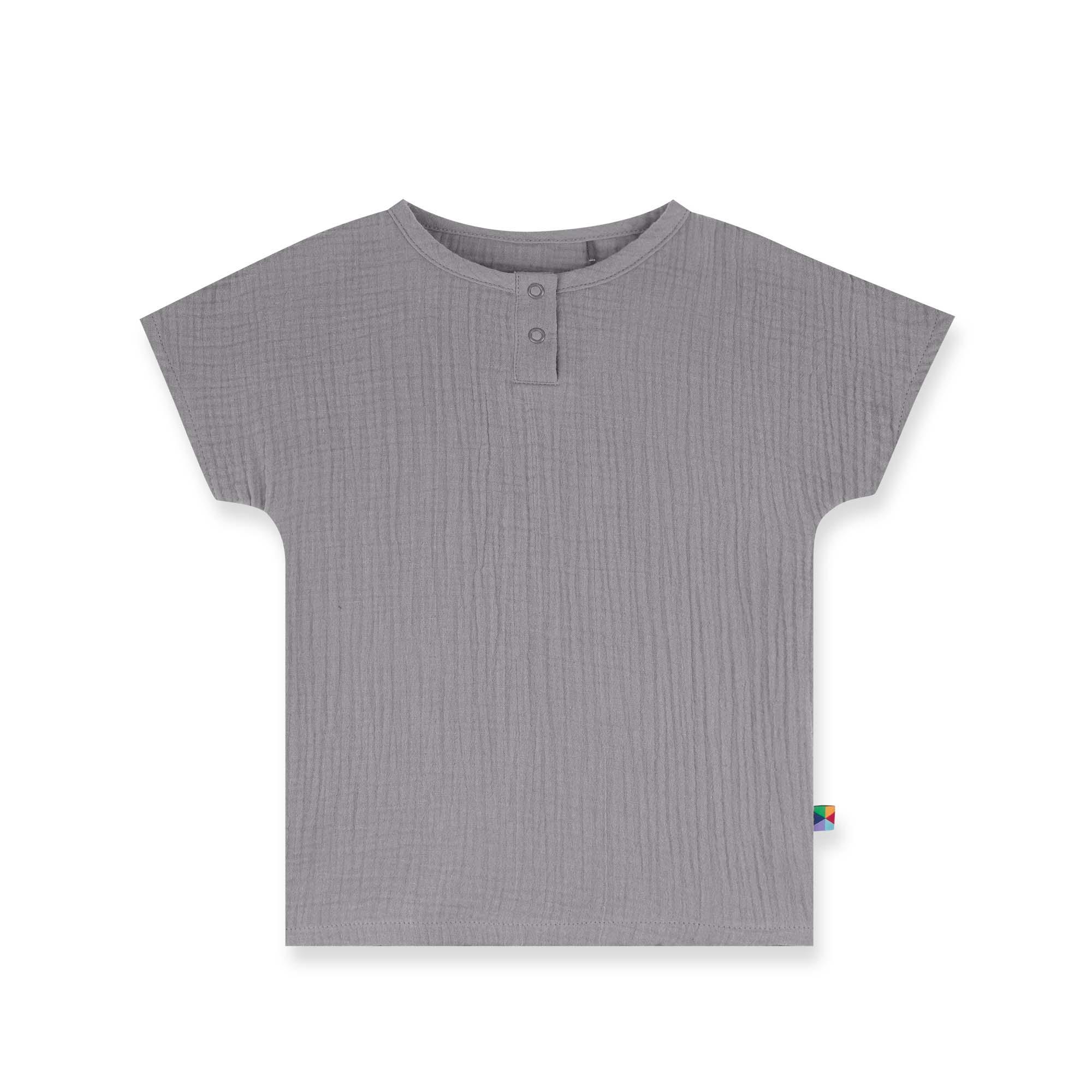 Grey muslin shirt