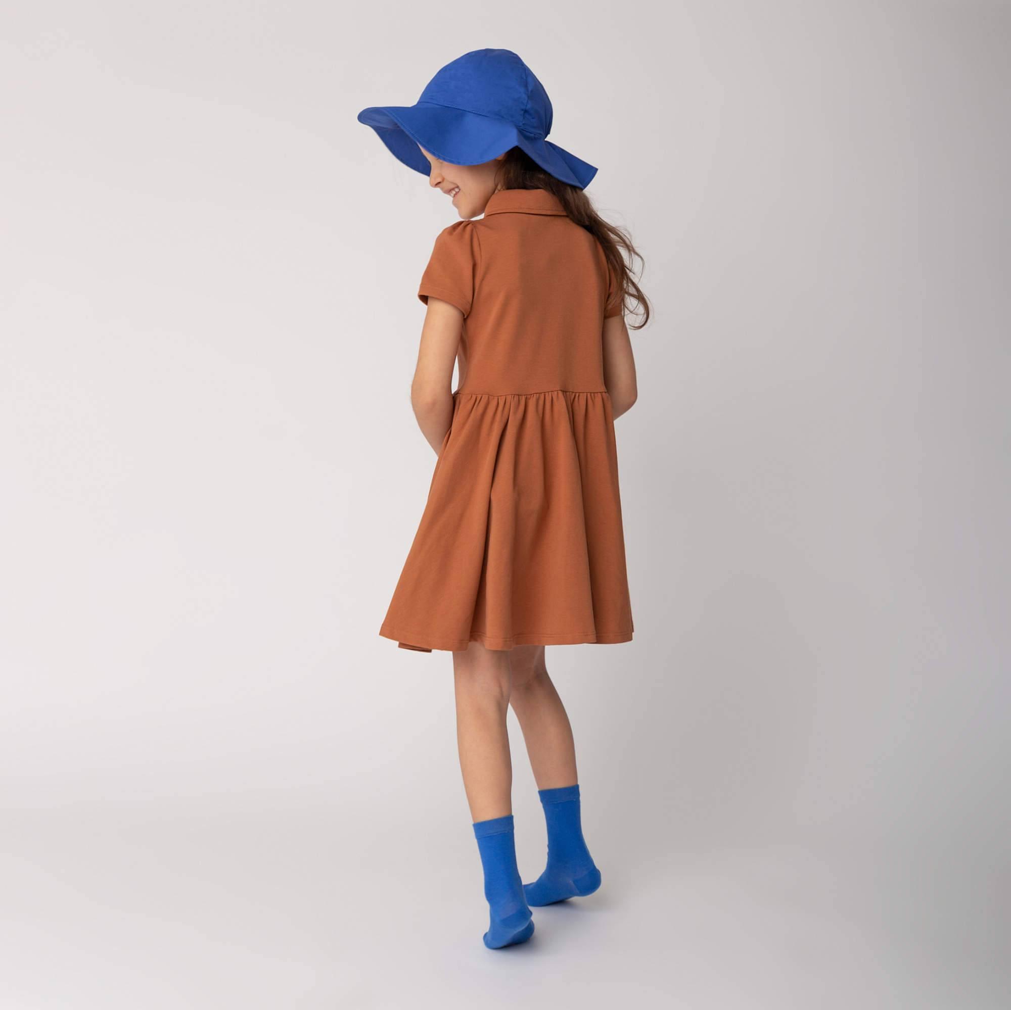 Caramel polo dress