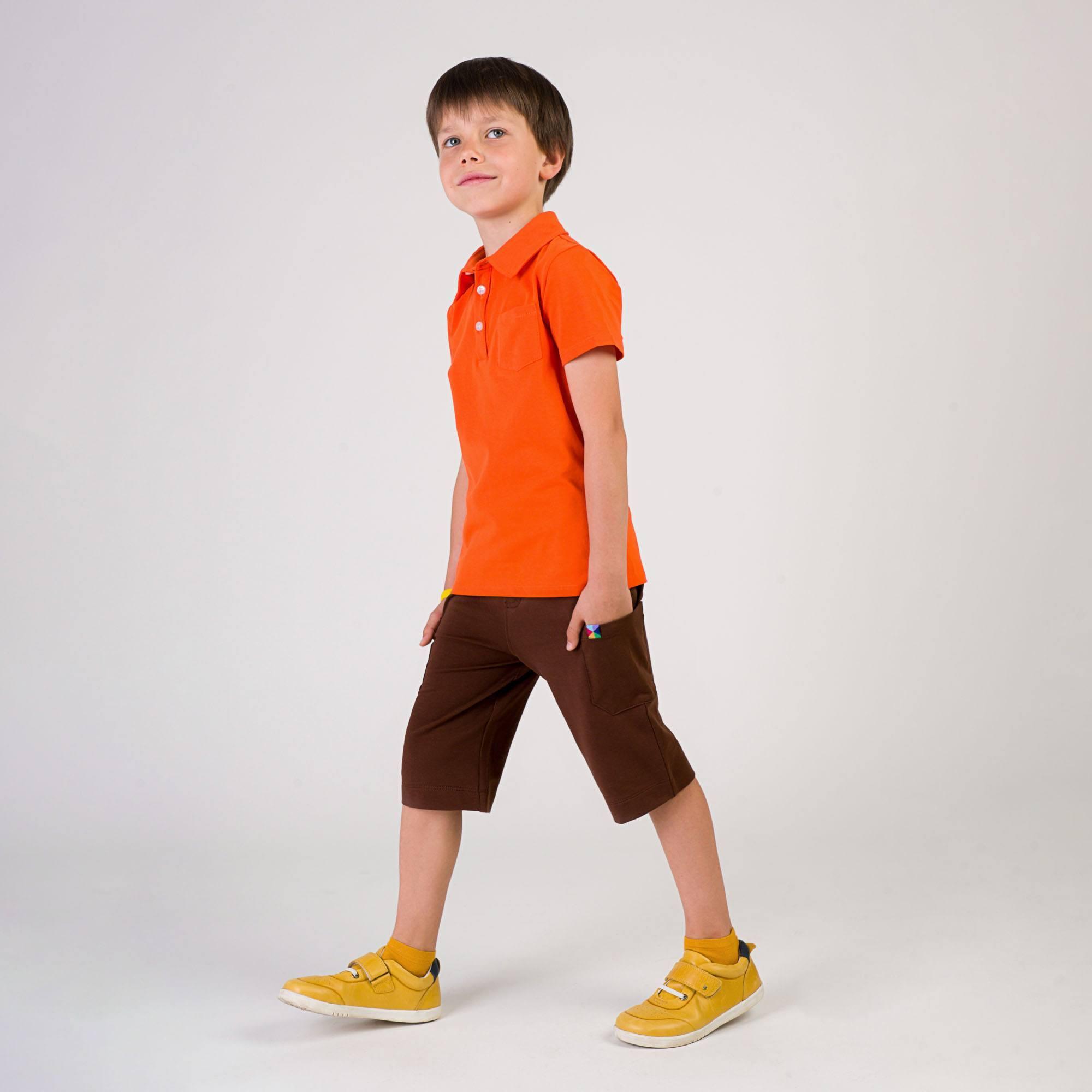 Brown cargo shorts