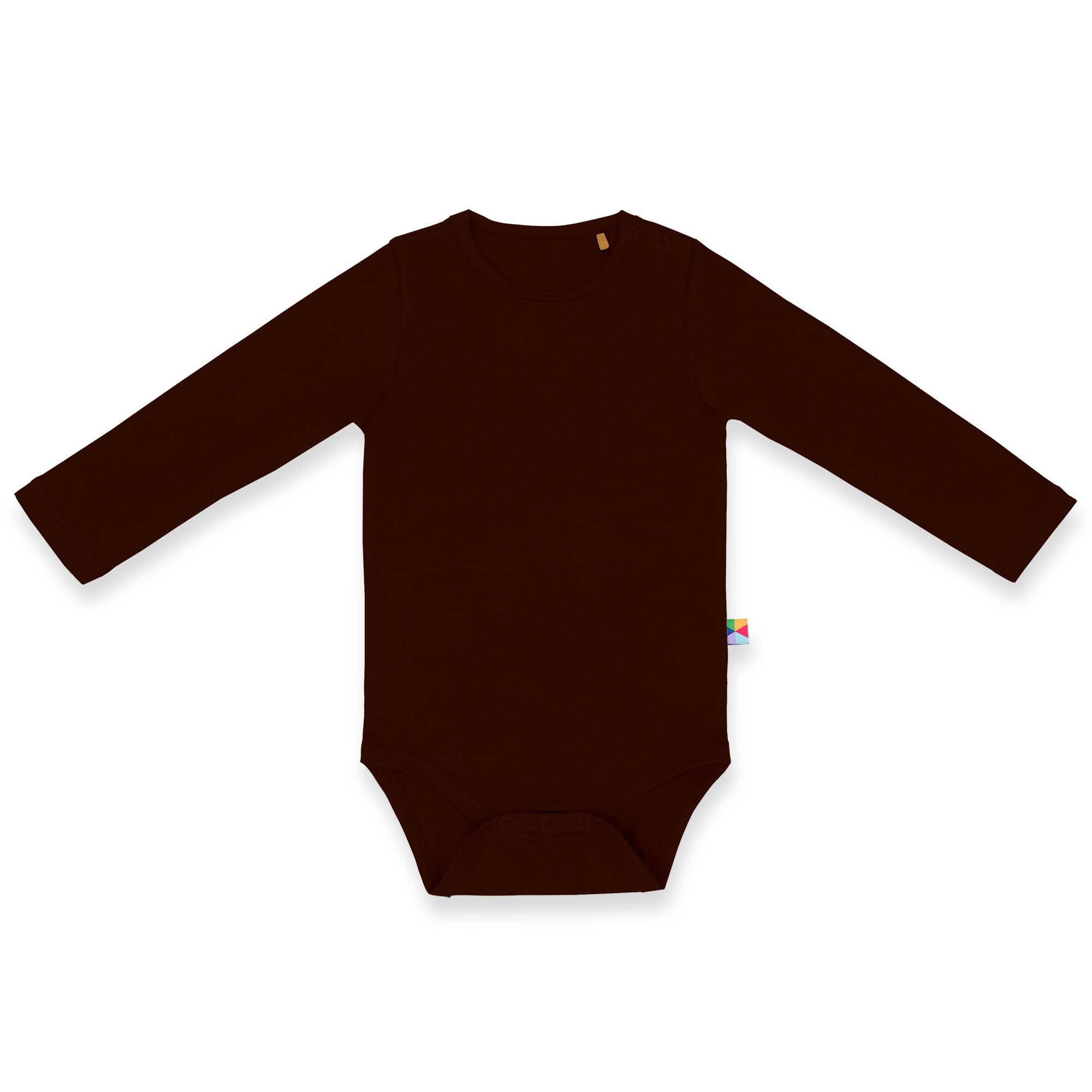 Brown long sleeve bodysuit