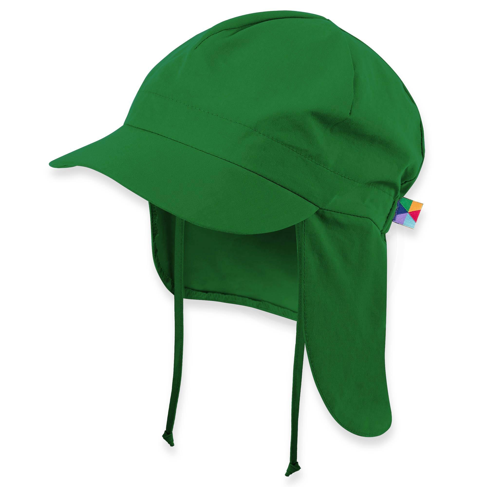 Green brimmed cap 2-5 y