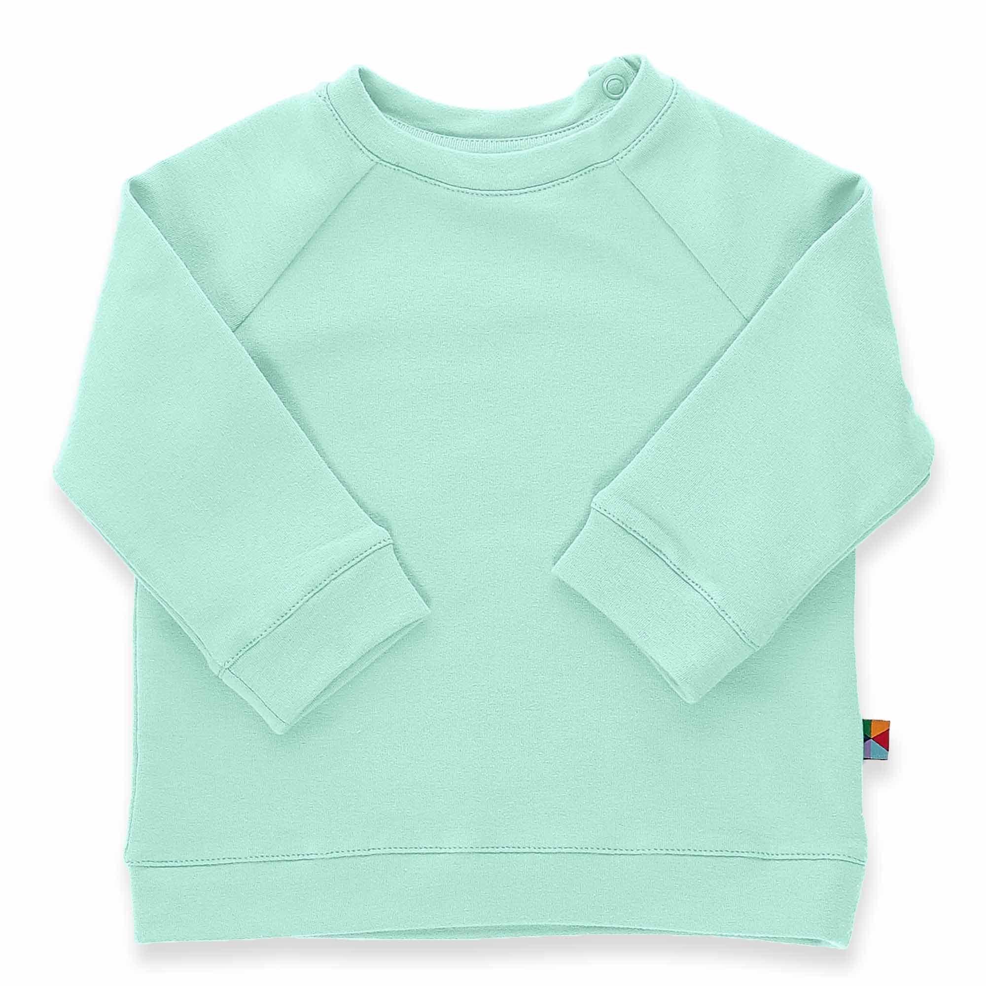 Mint pullover sweatshirt Baby