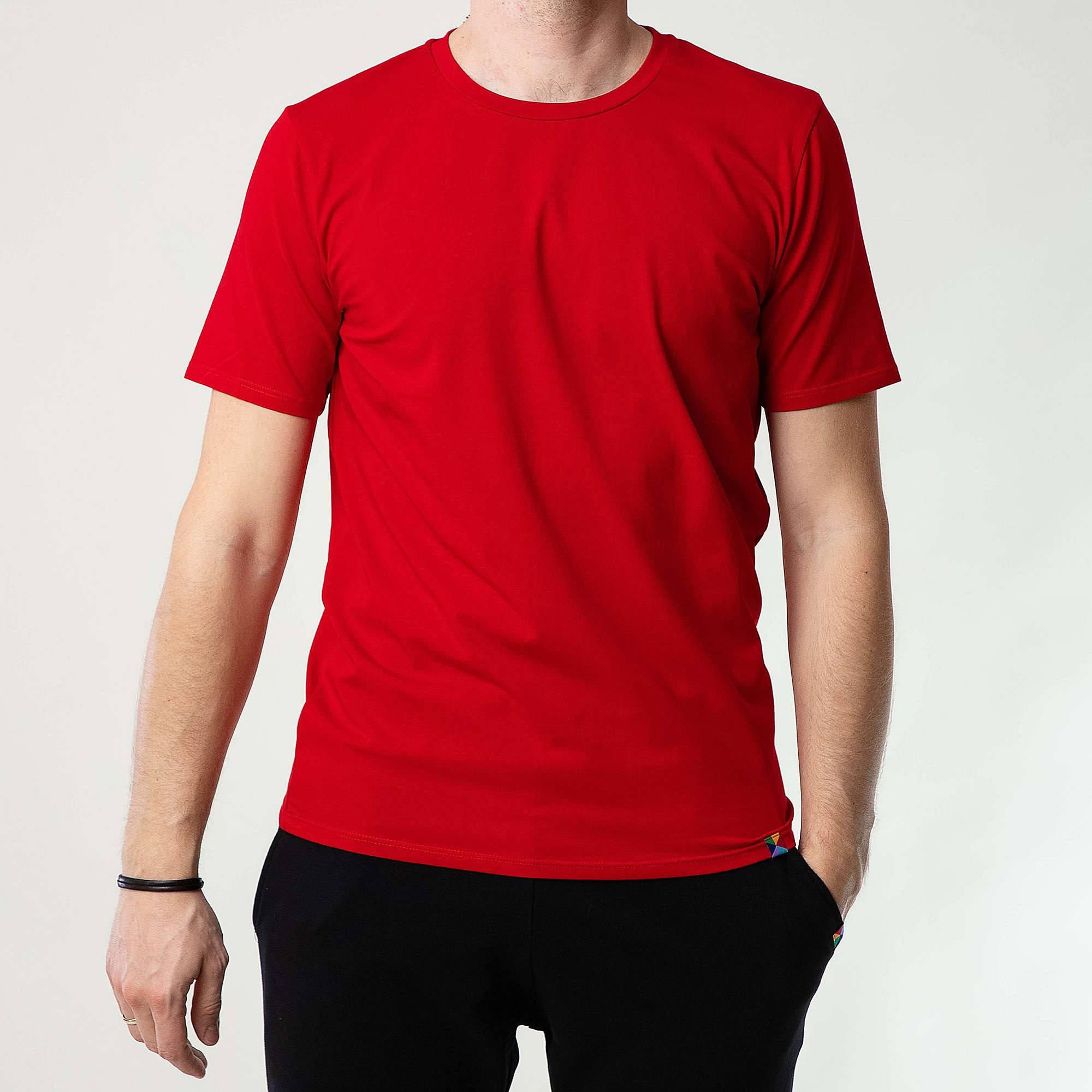 Red T-shirt Men