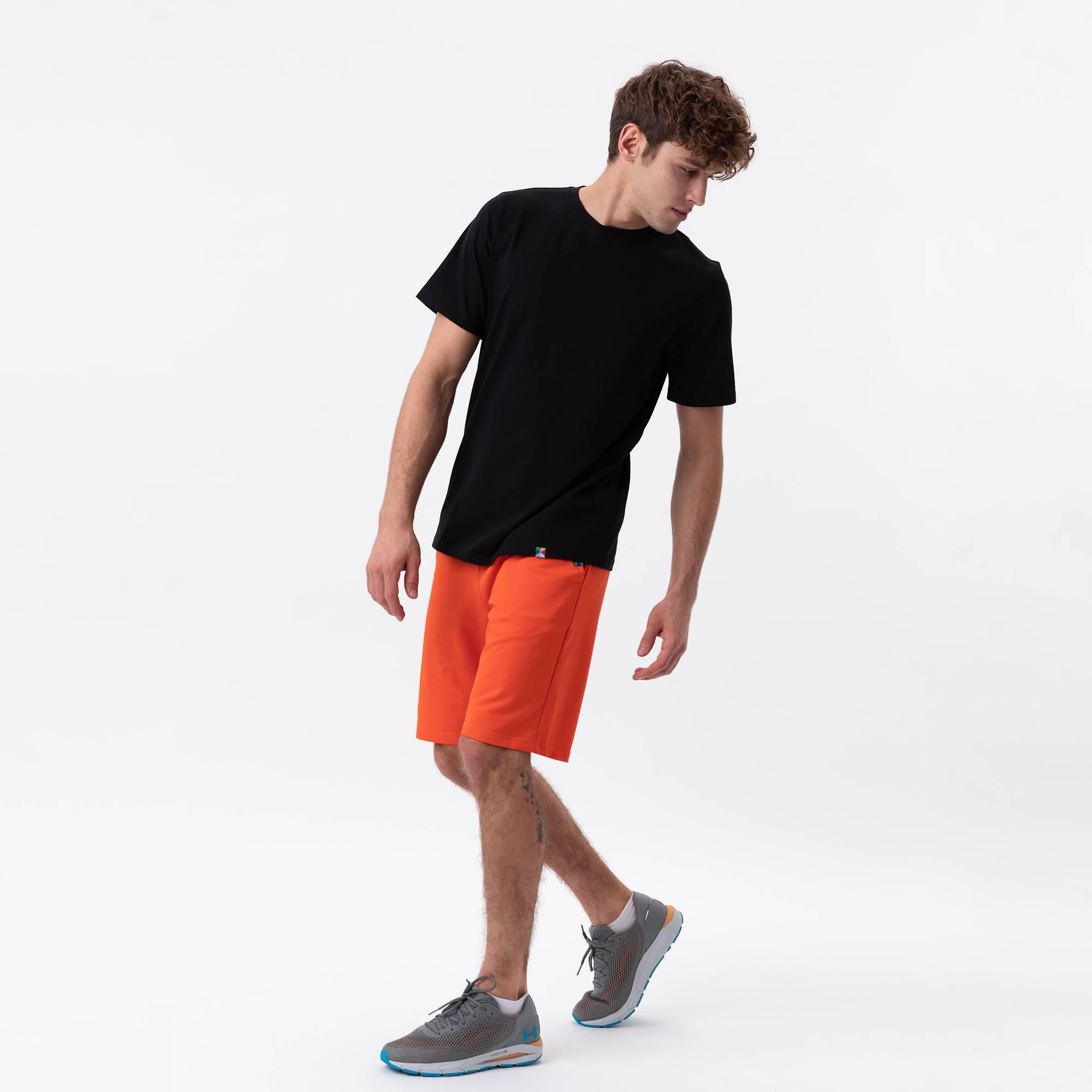 Orange shorts Men