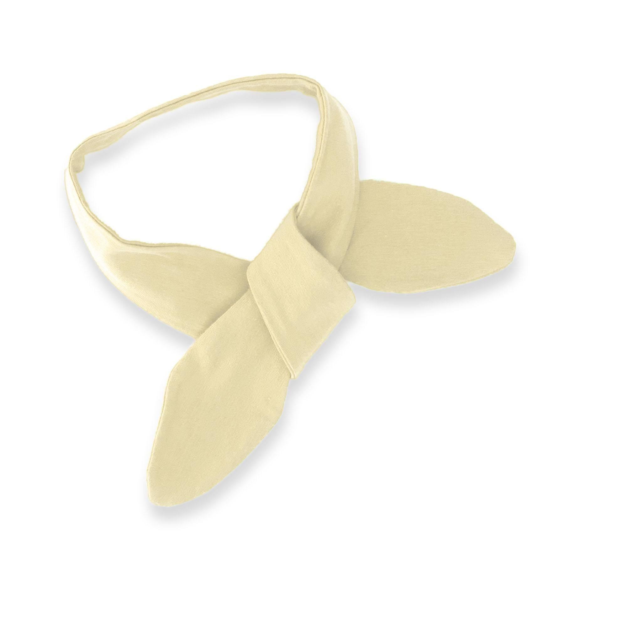 Light yellow pin-up headband