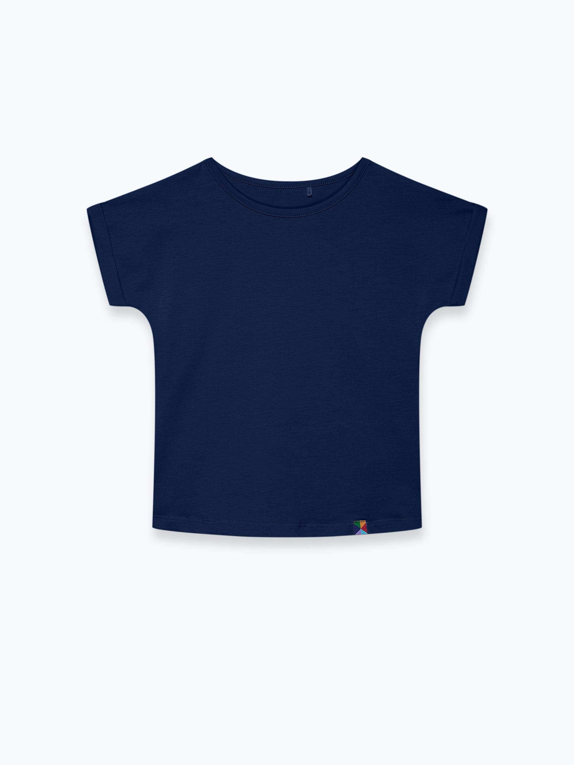 Navy blue crew neck shirt