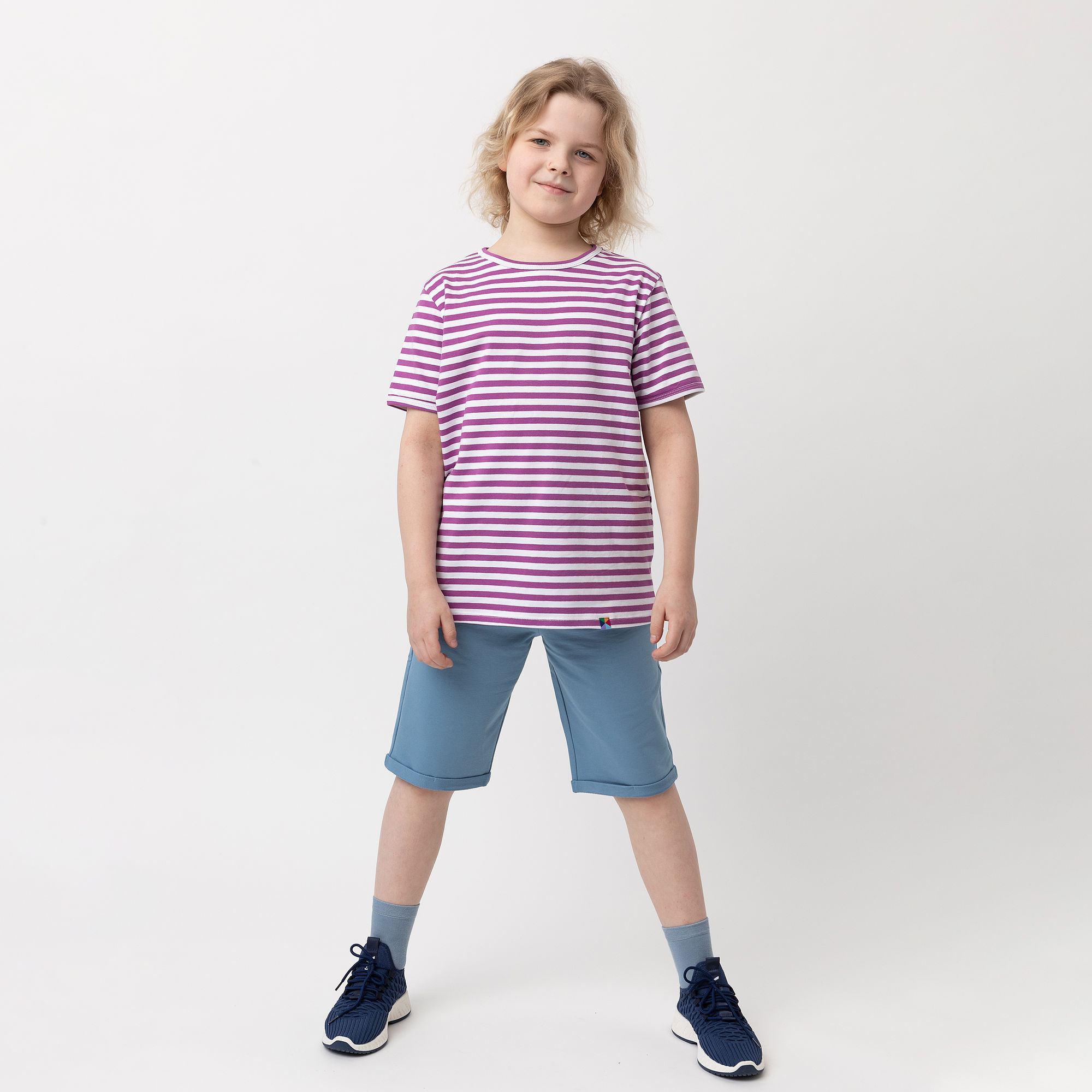 Violet stripes T-shirt Junior