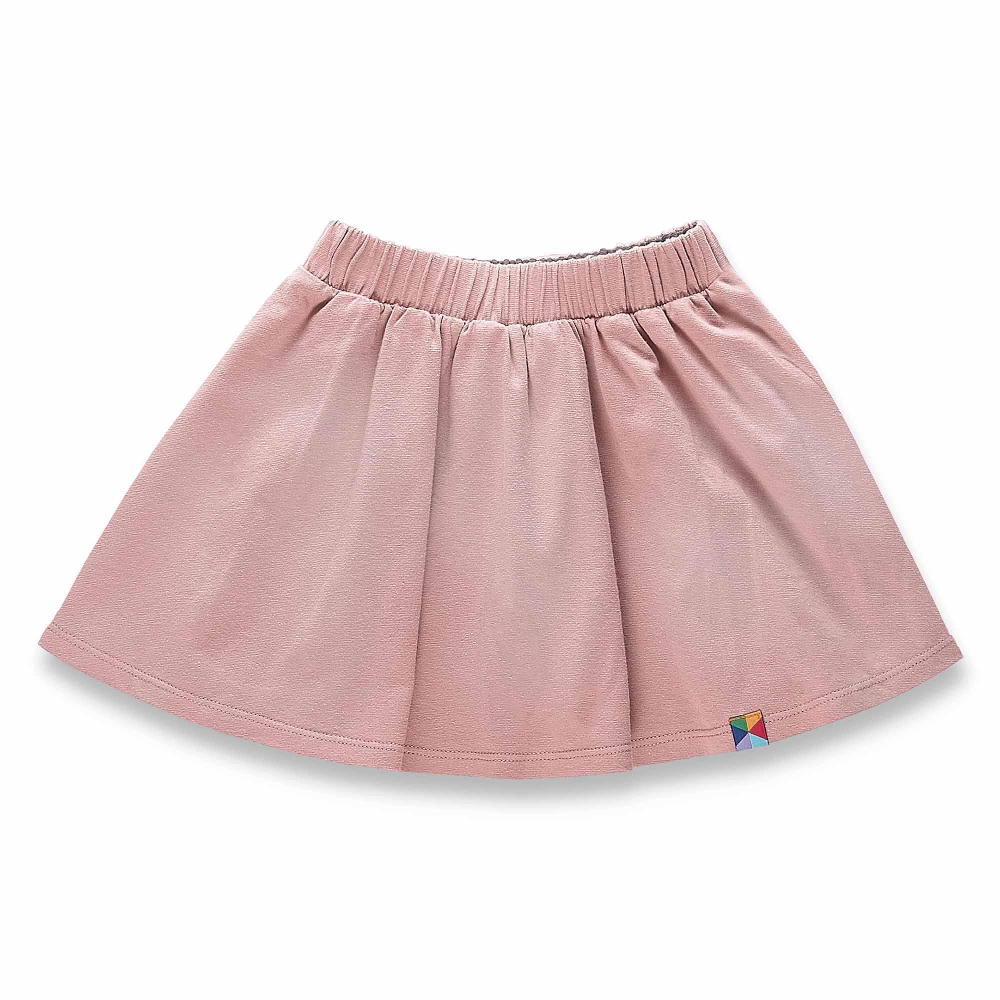 Pastel pink skirt