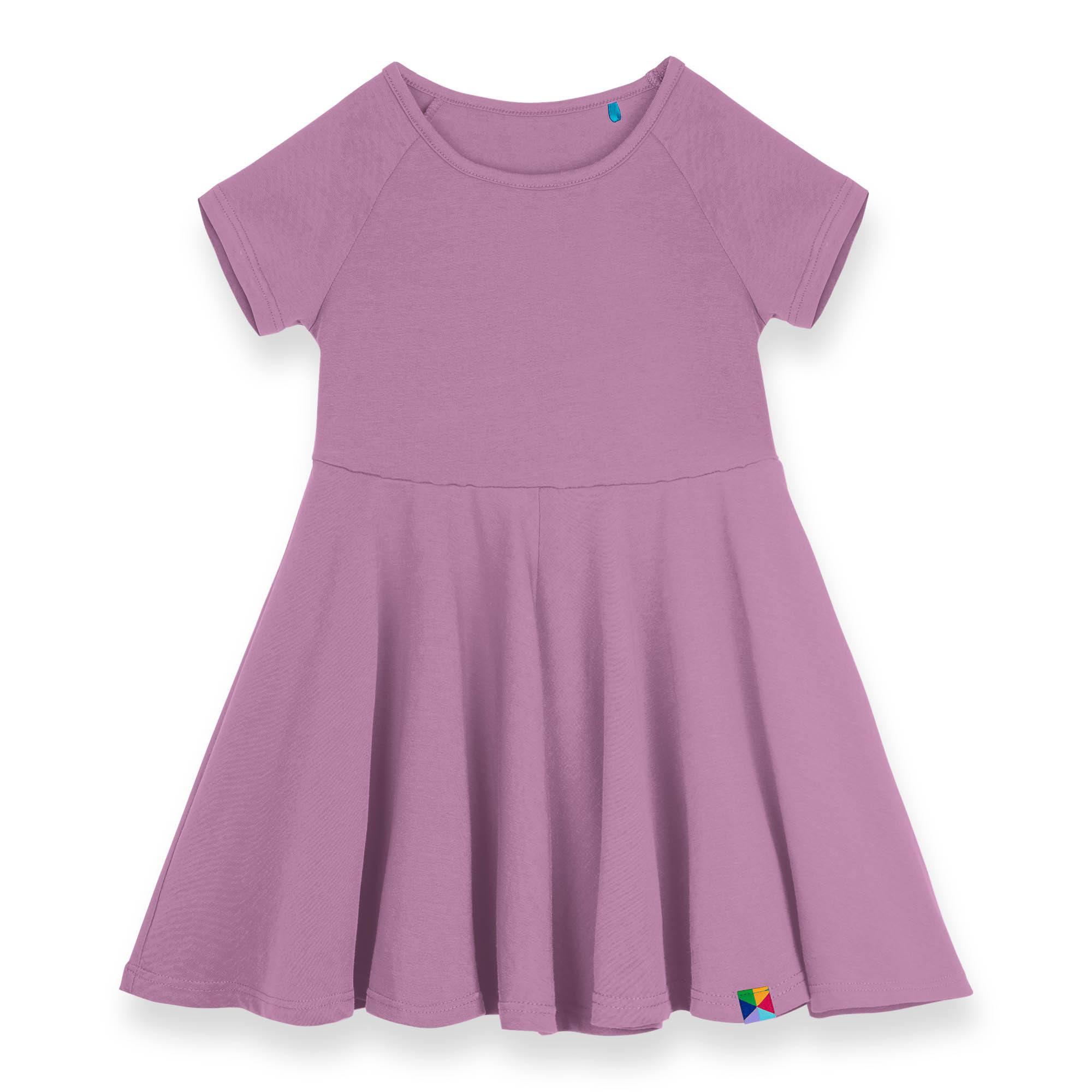 Light purple short sleeve dress