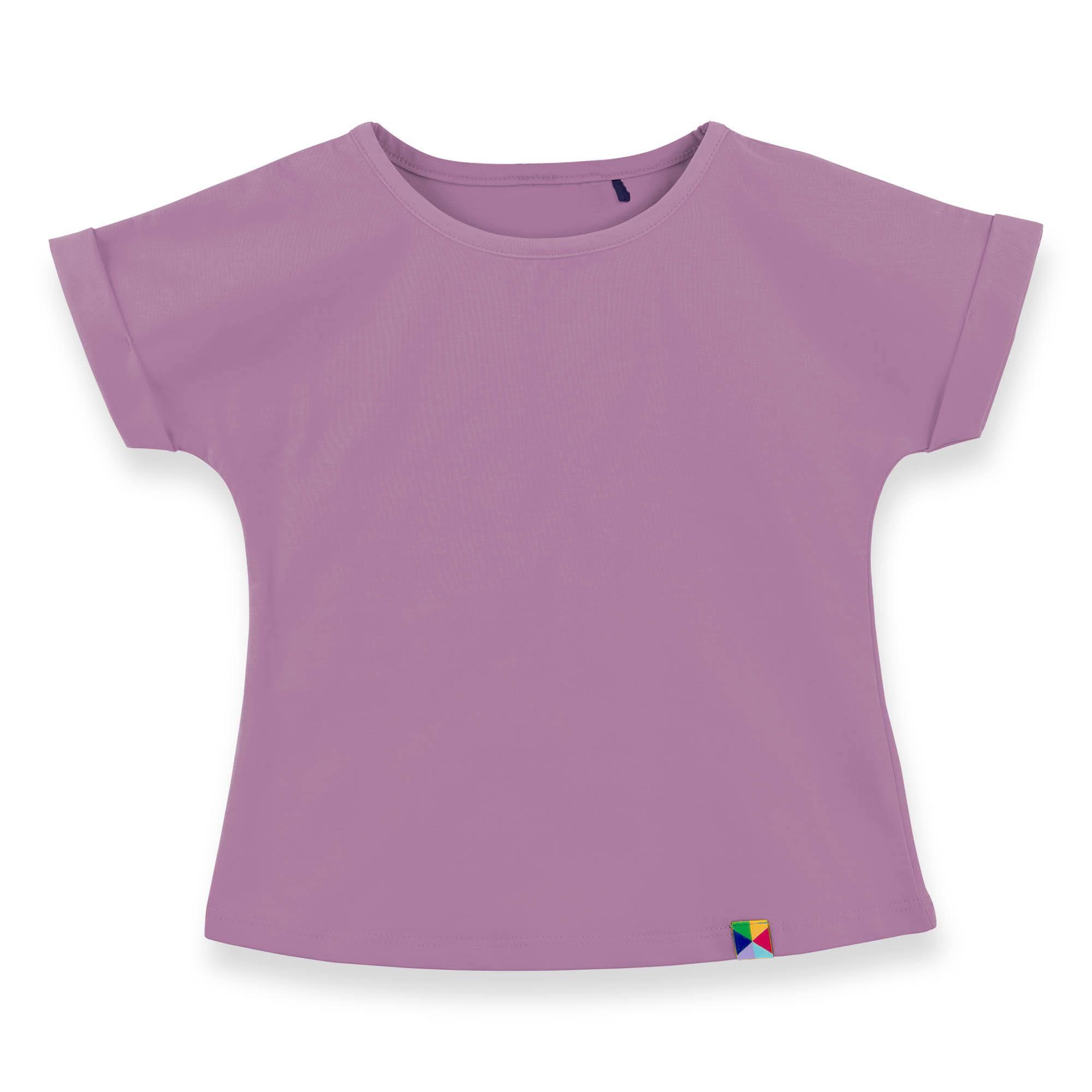 Light purple crew neck shirt Junior