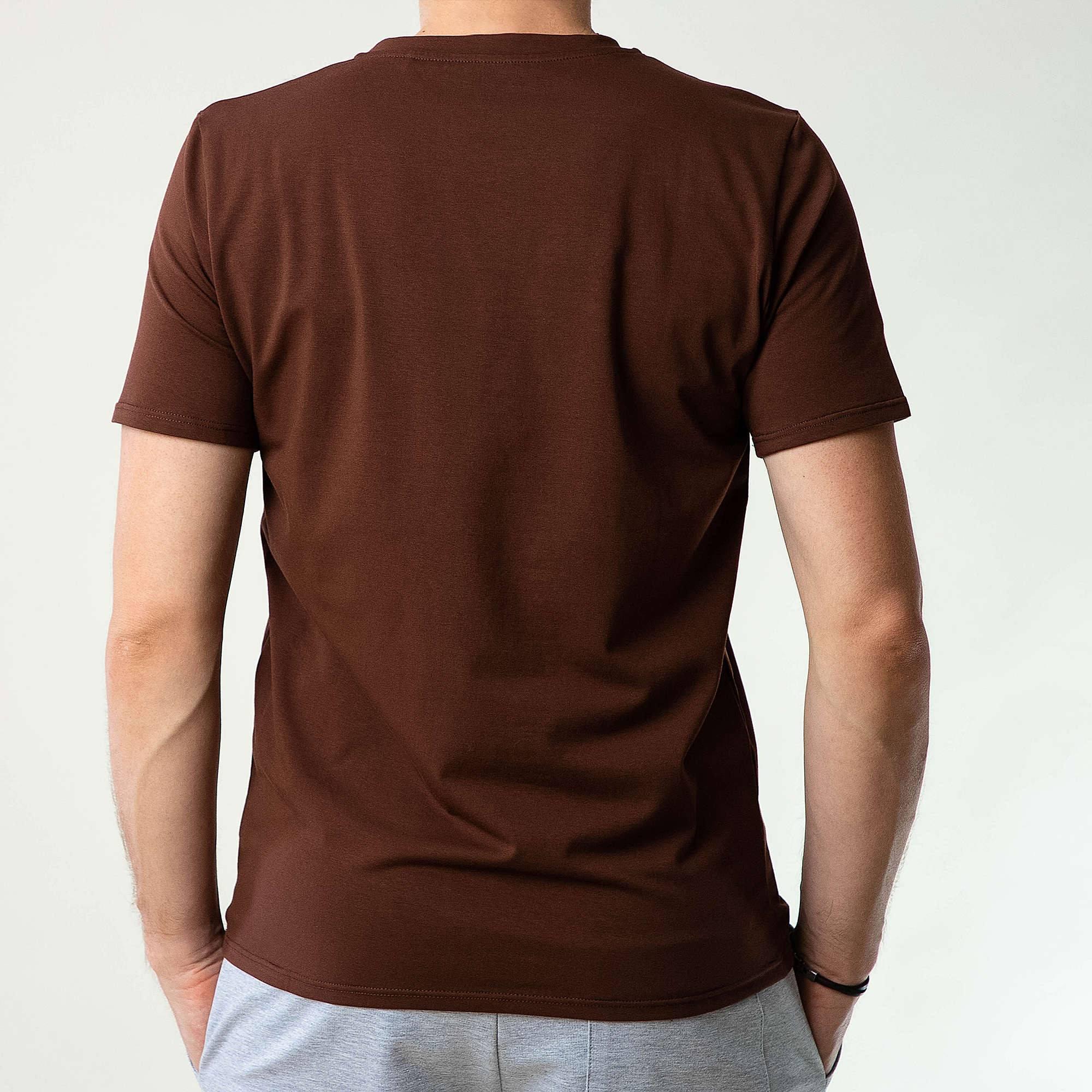 Brown T-shirt Men