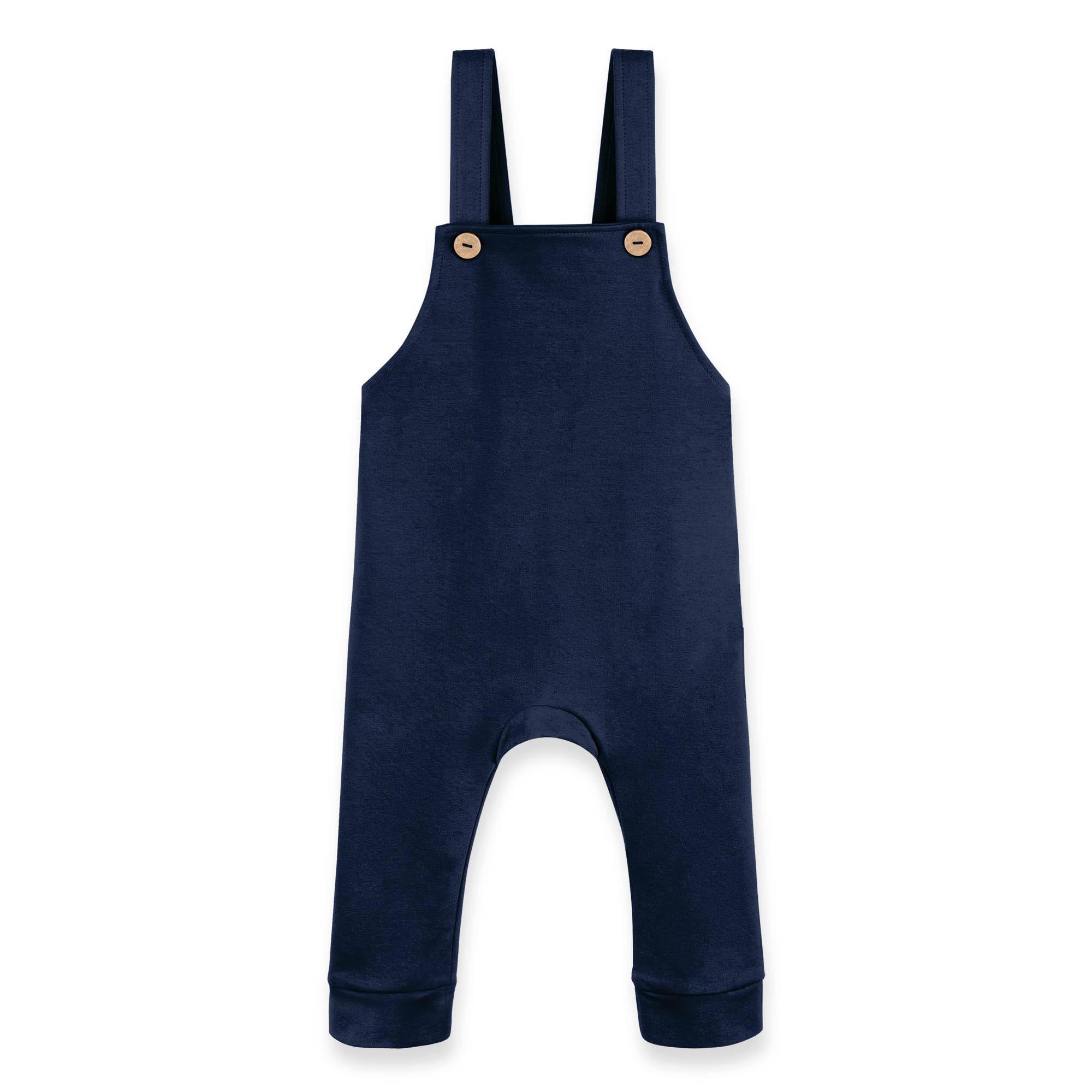 Navy blue dungarees