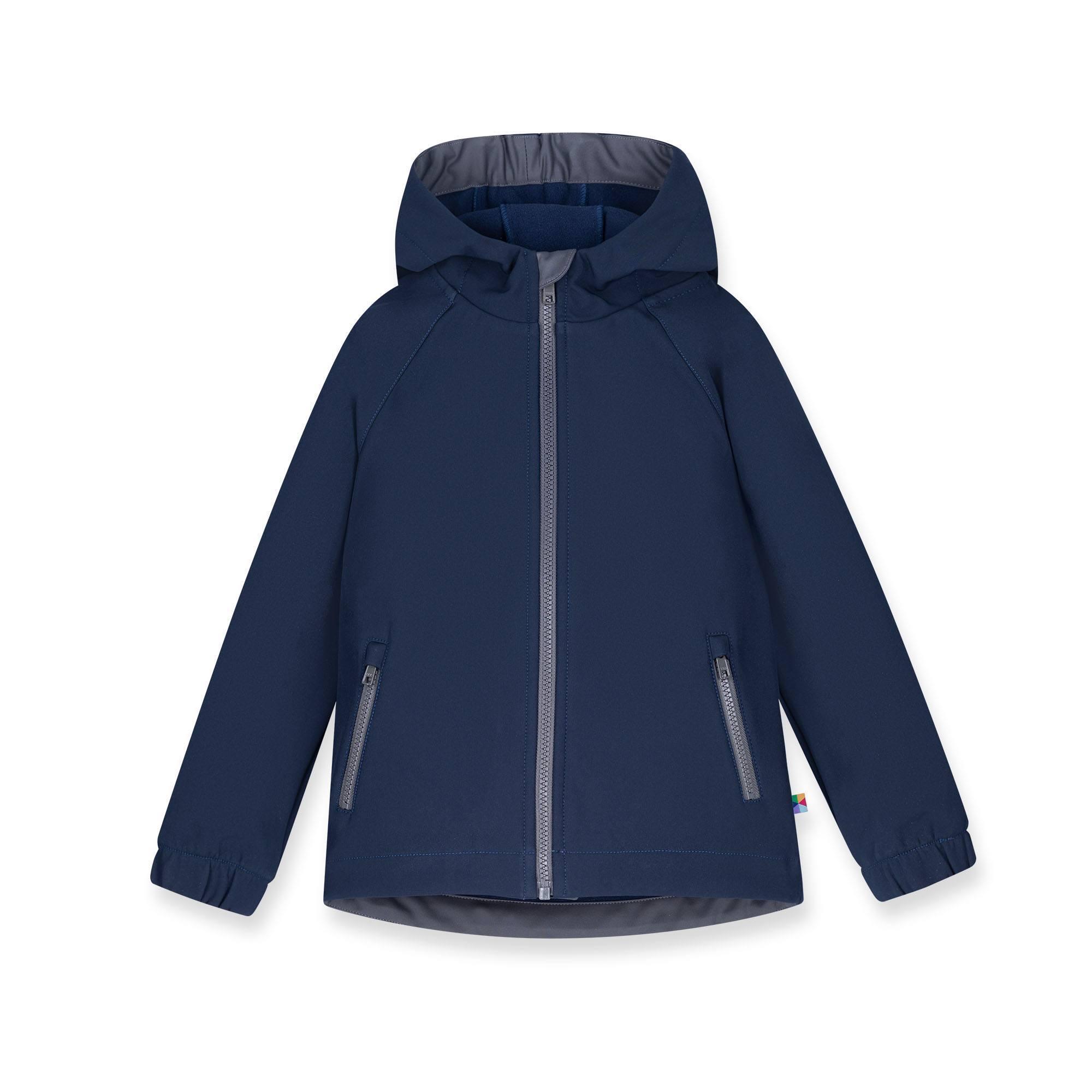 Navy blue softshell jacket Baby