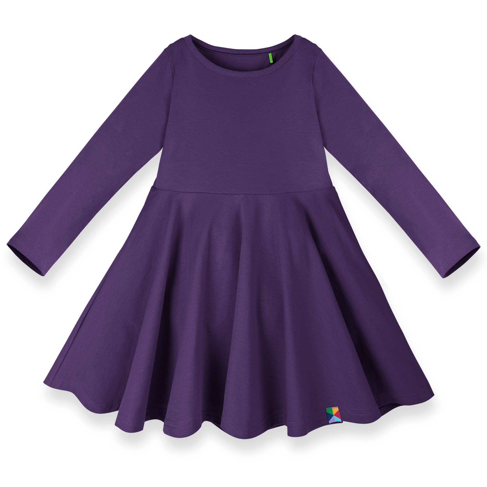 Violet long sleeve dress Baby