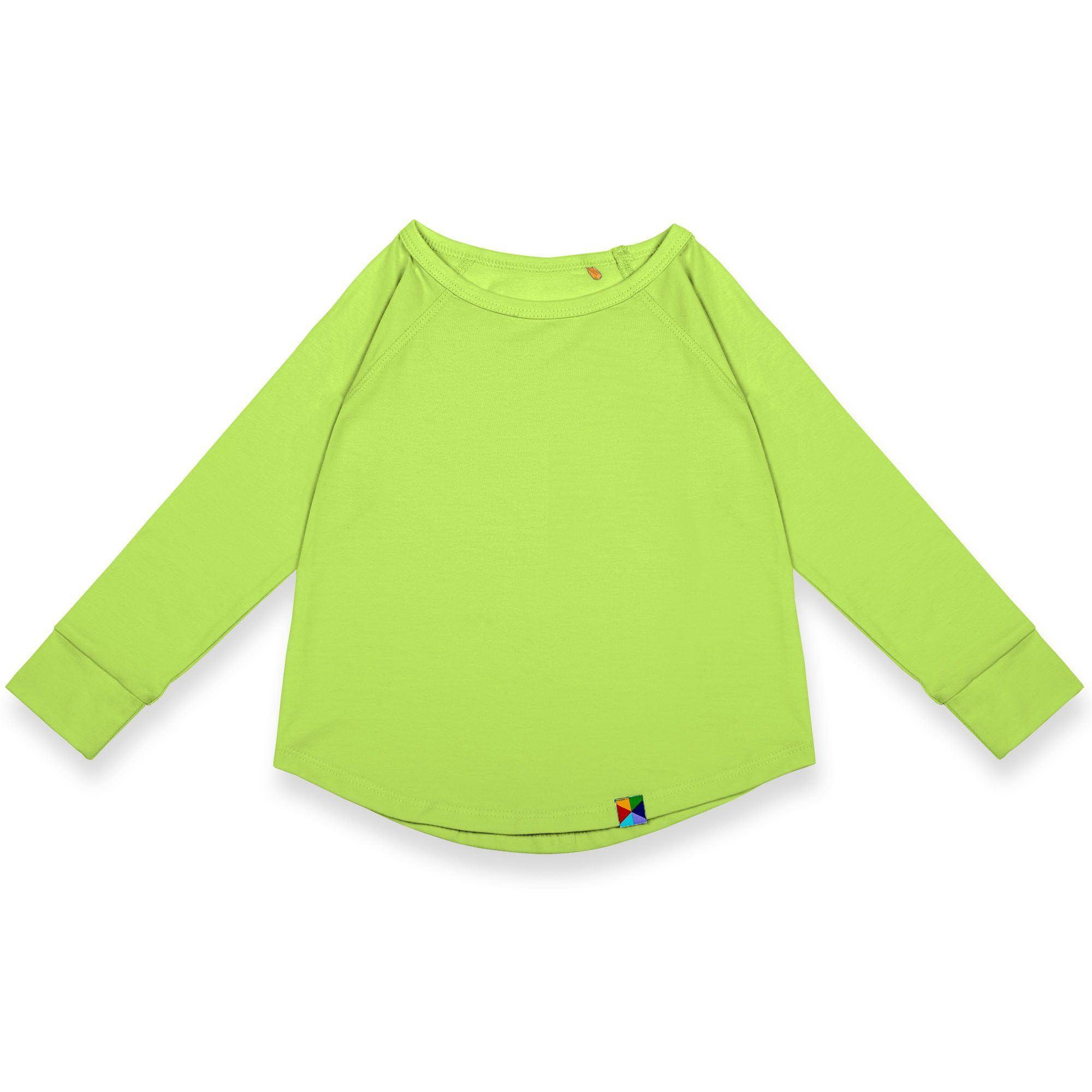 Lime green long sleeve shirt