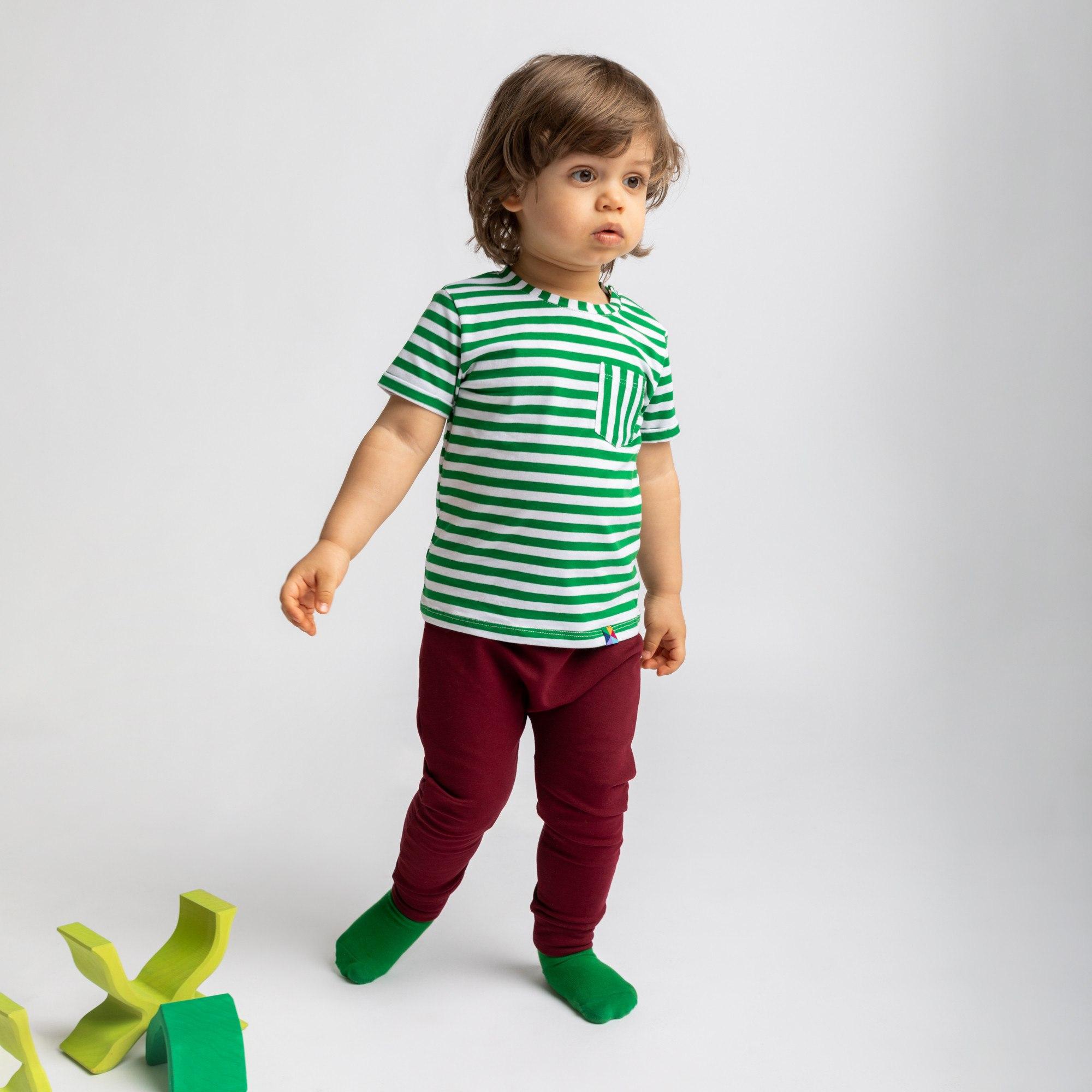 Green stripes T-shirt Baby