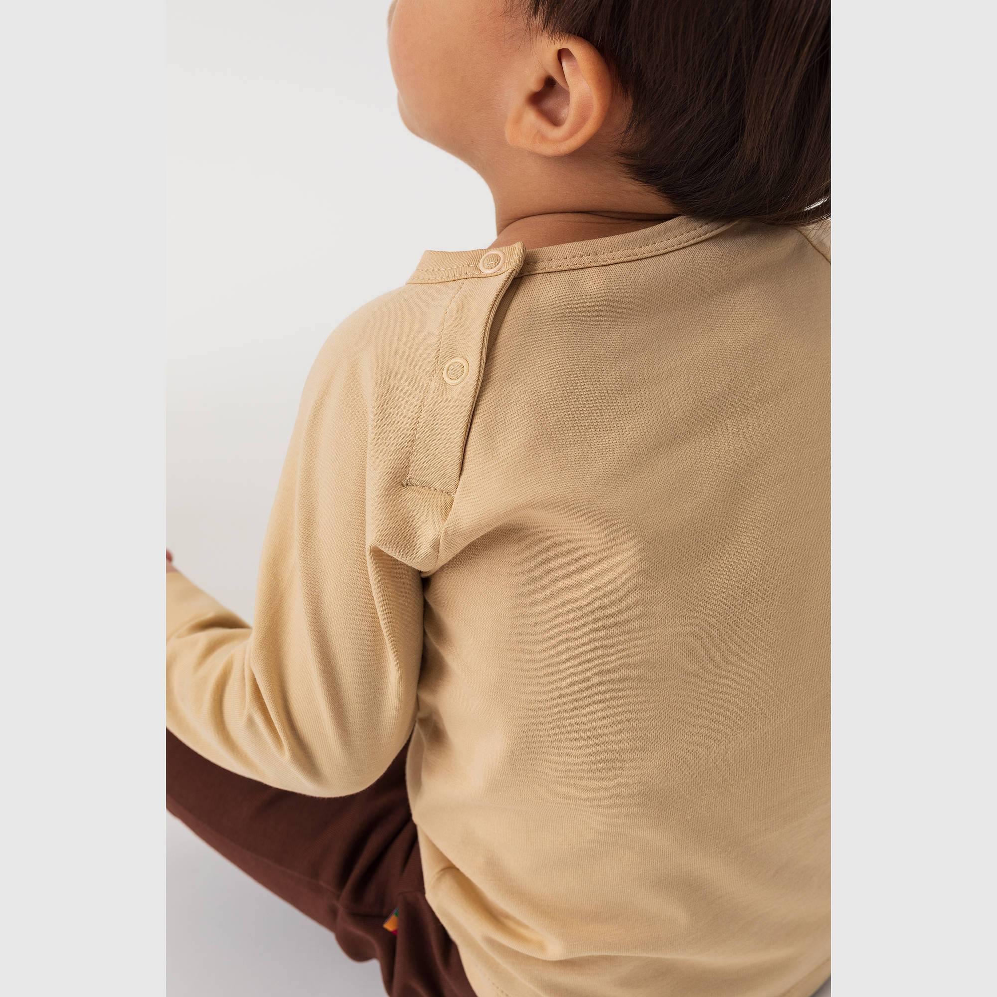 Beige longe sleeve shirt Baby