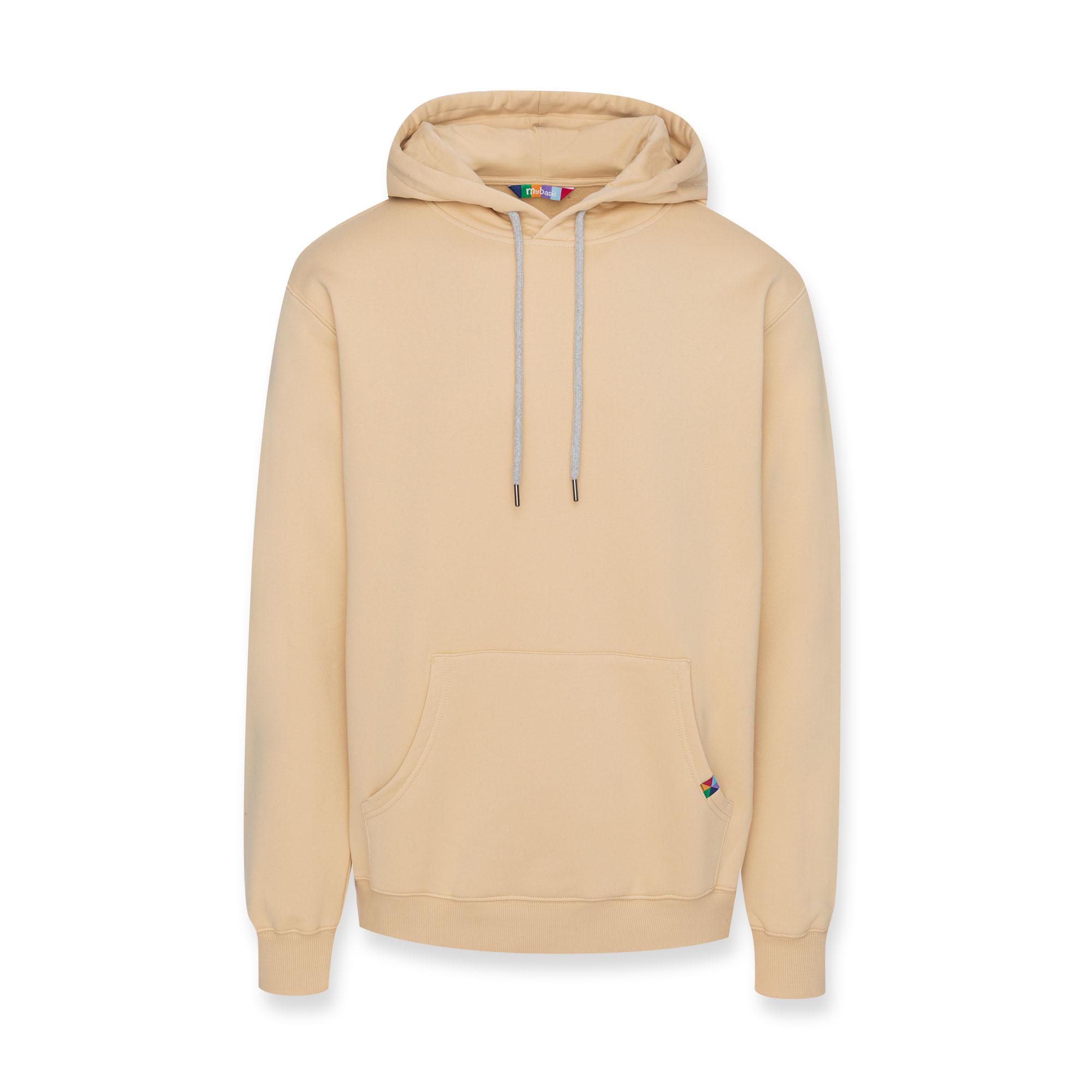 Beige overhead hoodie