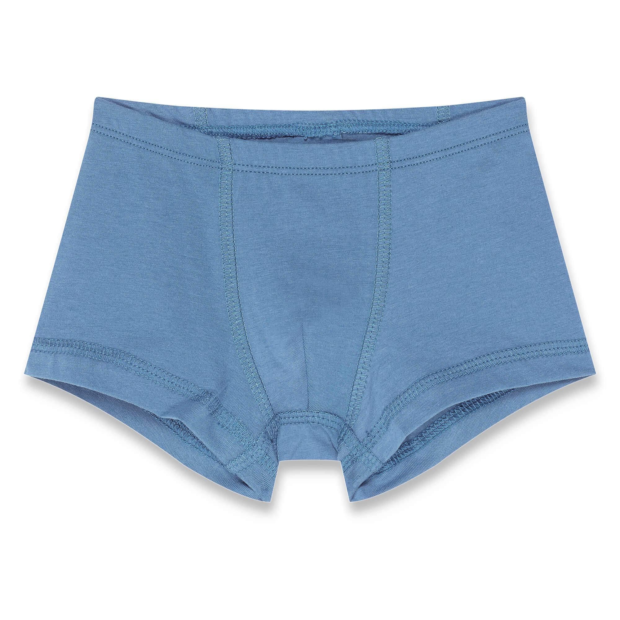 Sky blue boxer shorts