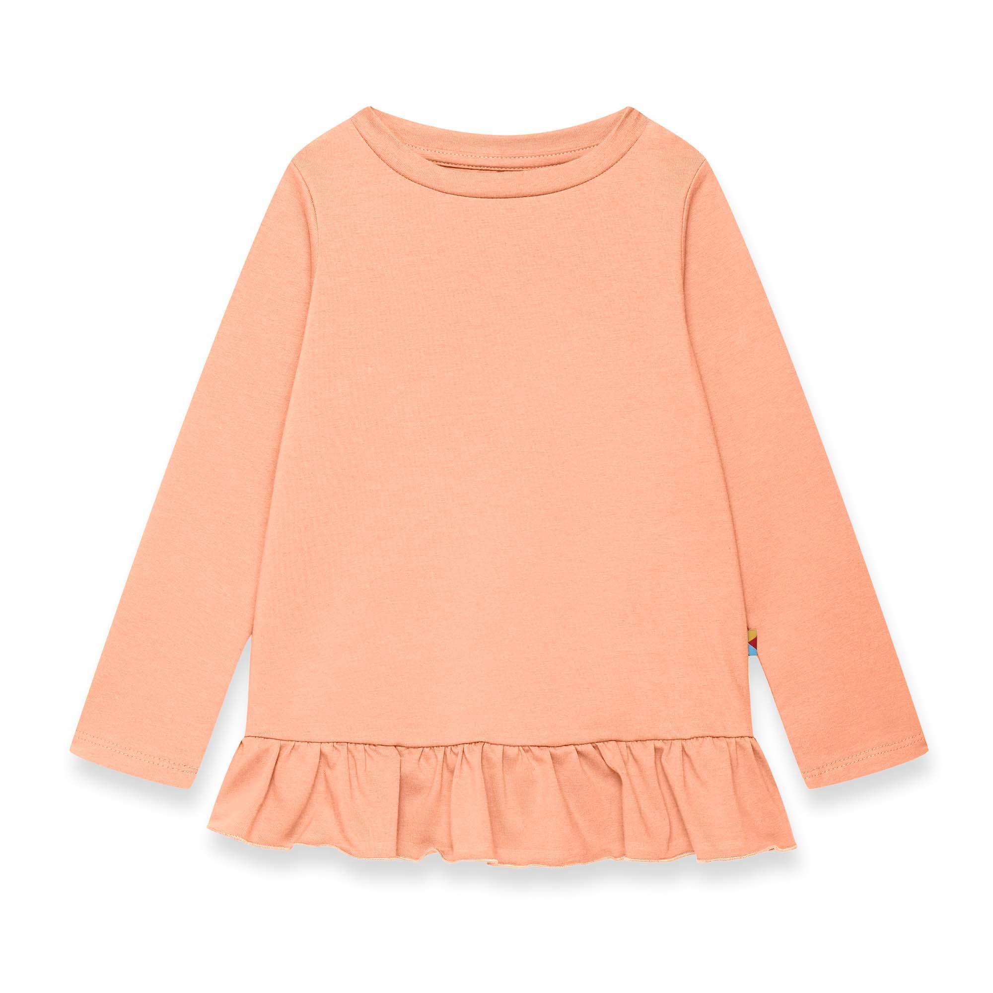 Apricot ruffle blouse Baby