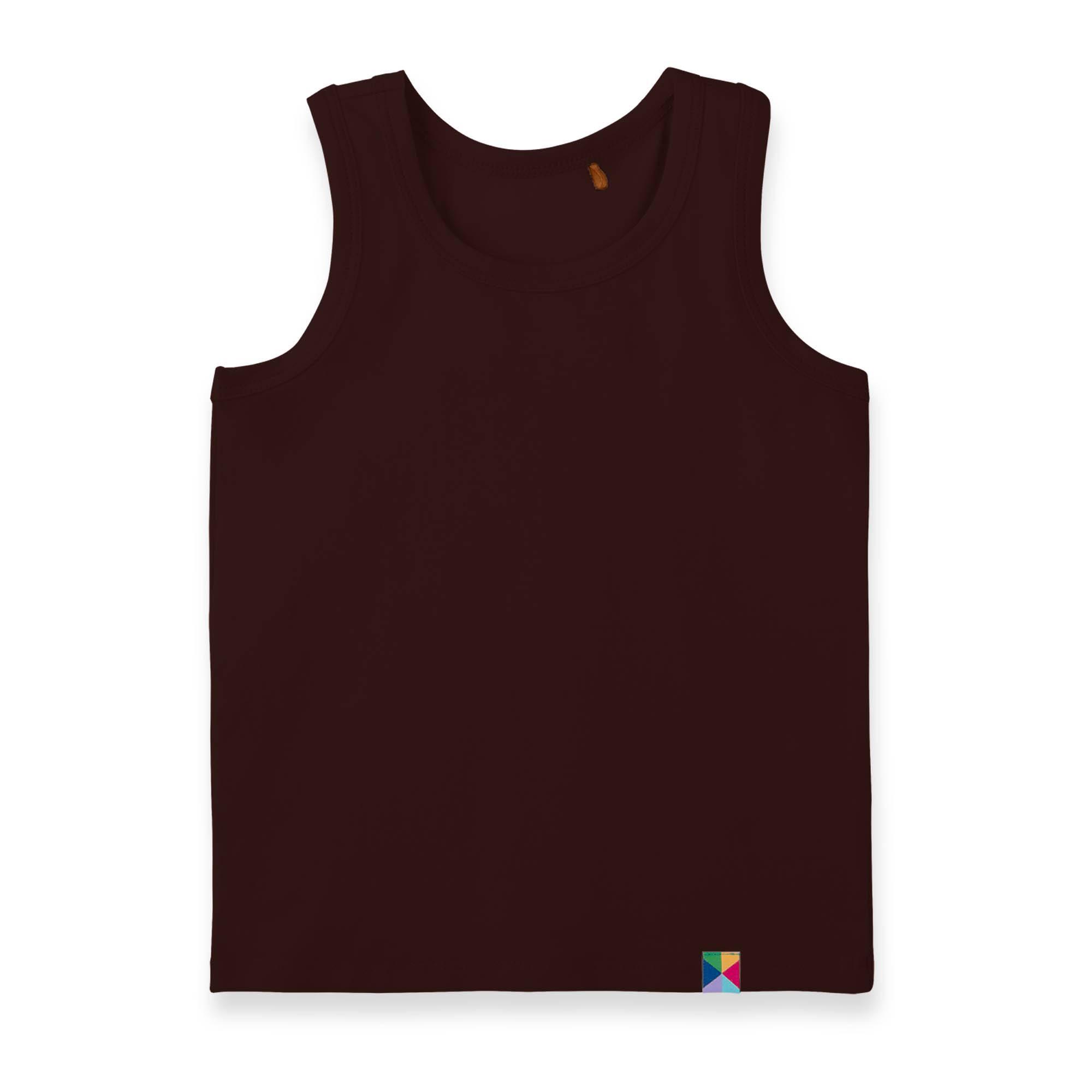 Brown tank top