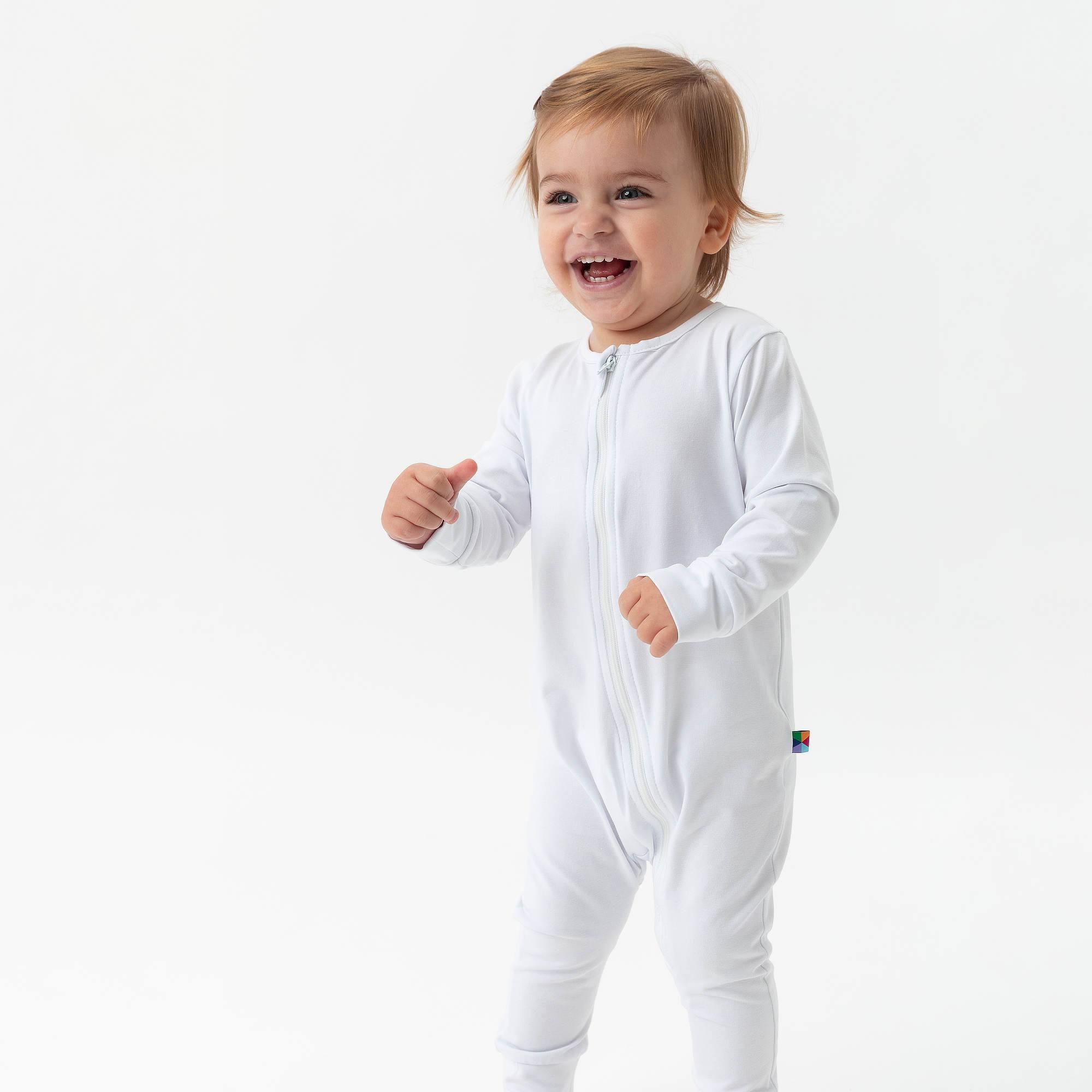 White romper suit