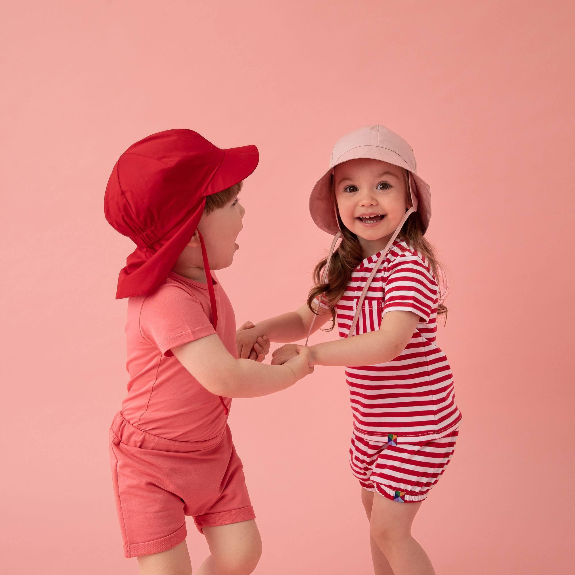 Red sun hat Baby 6-36m