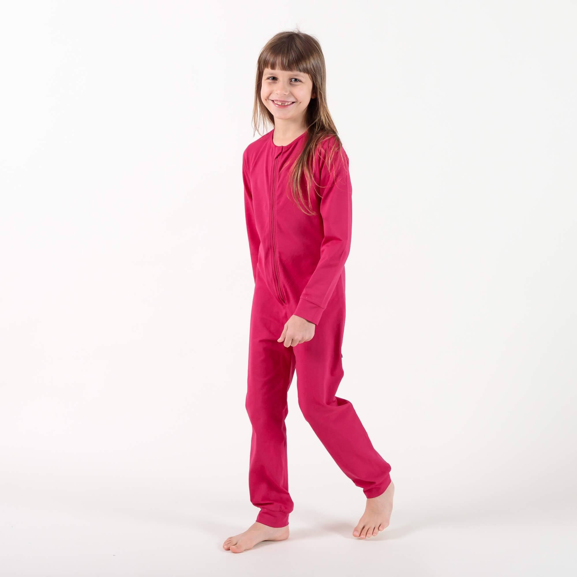 Pink romper sleeping suit