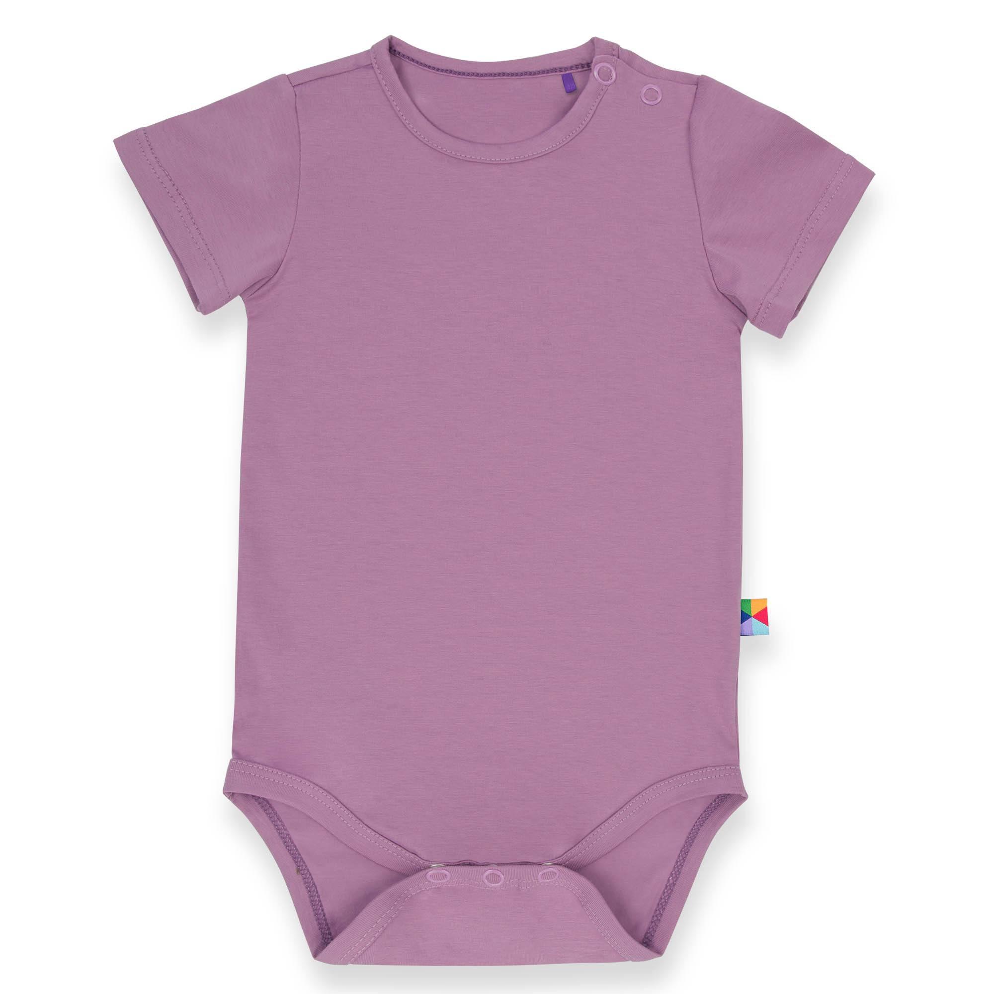 Light purple short sleeve bodysuit