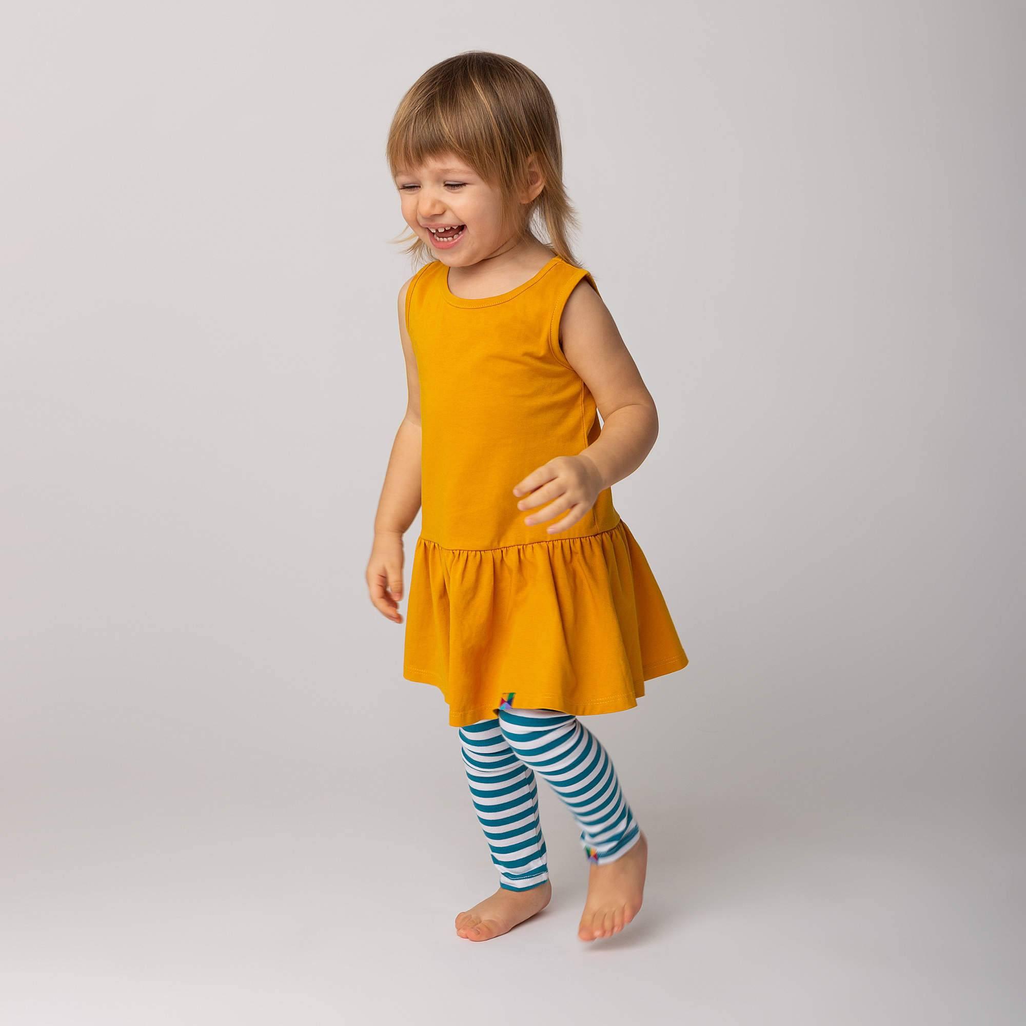 Turquoise stripes leggings Baby