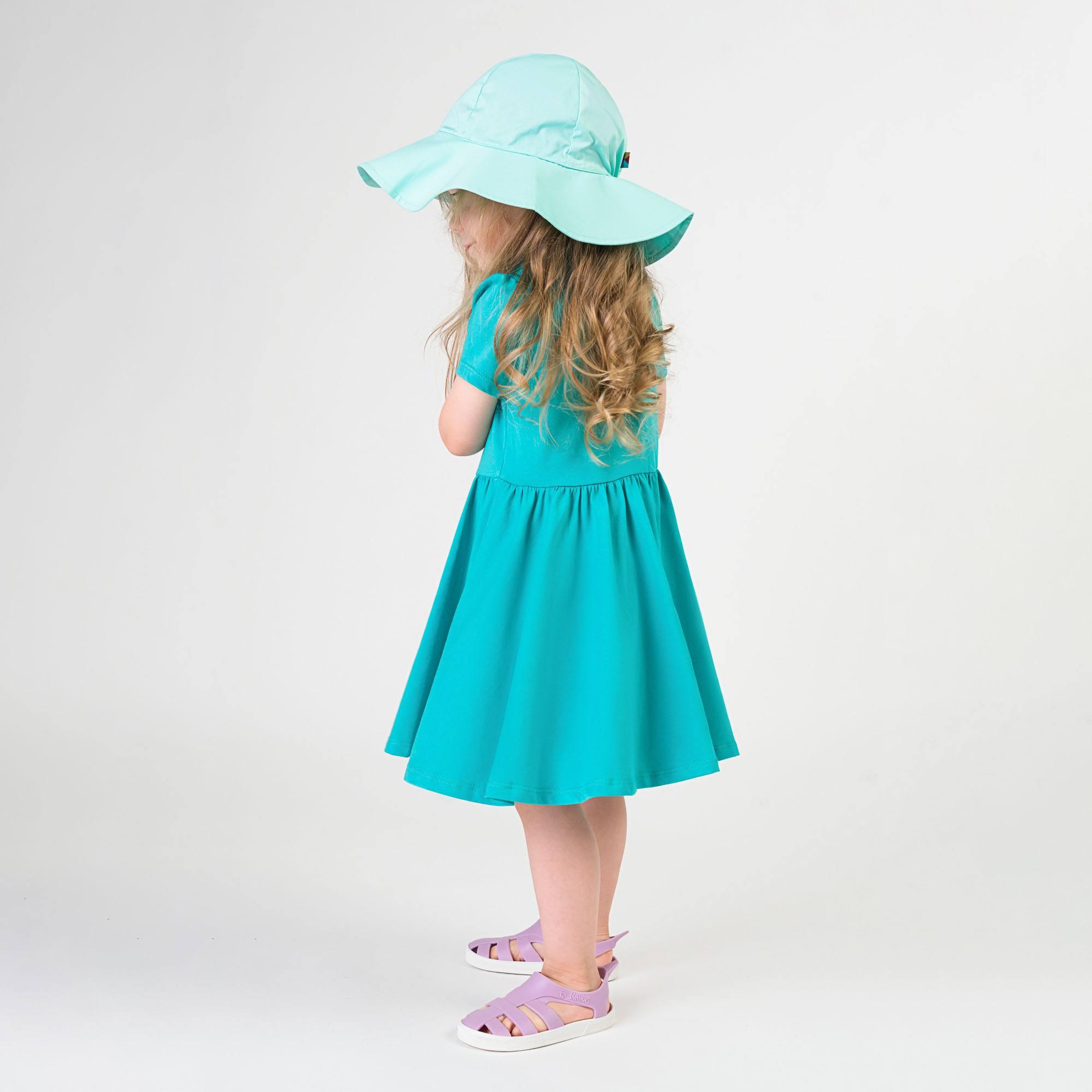 Turquoise polo dress