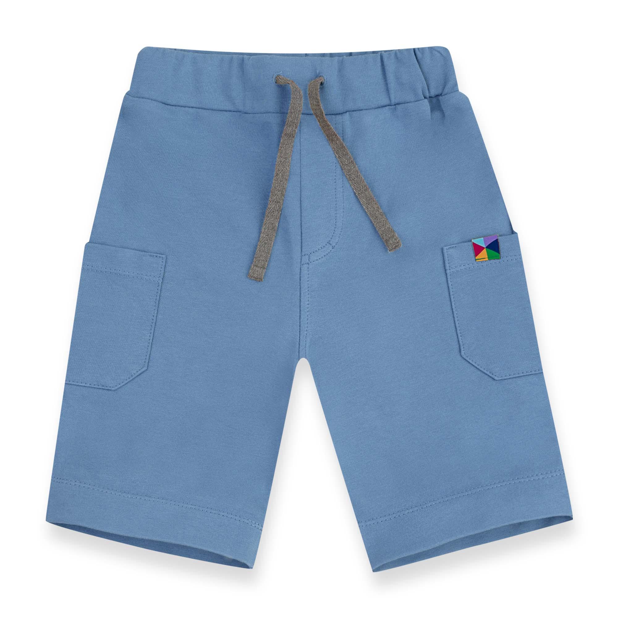 Sky blue cargo shorts