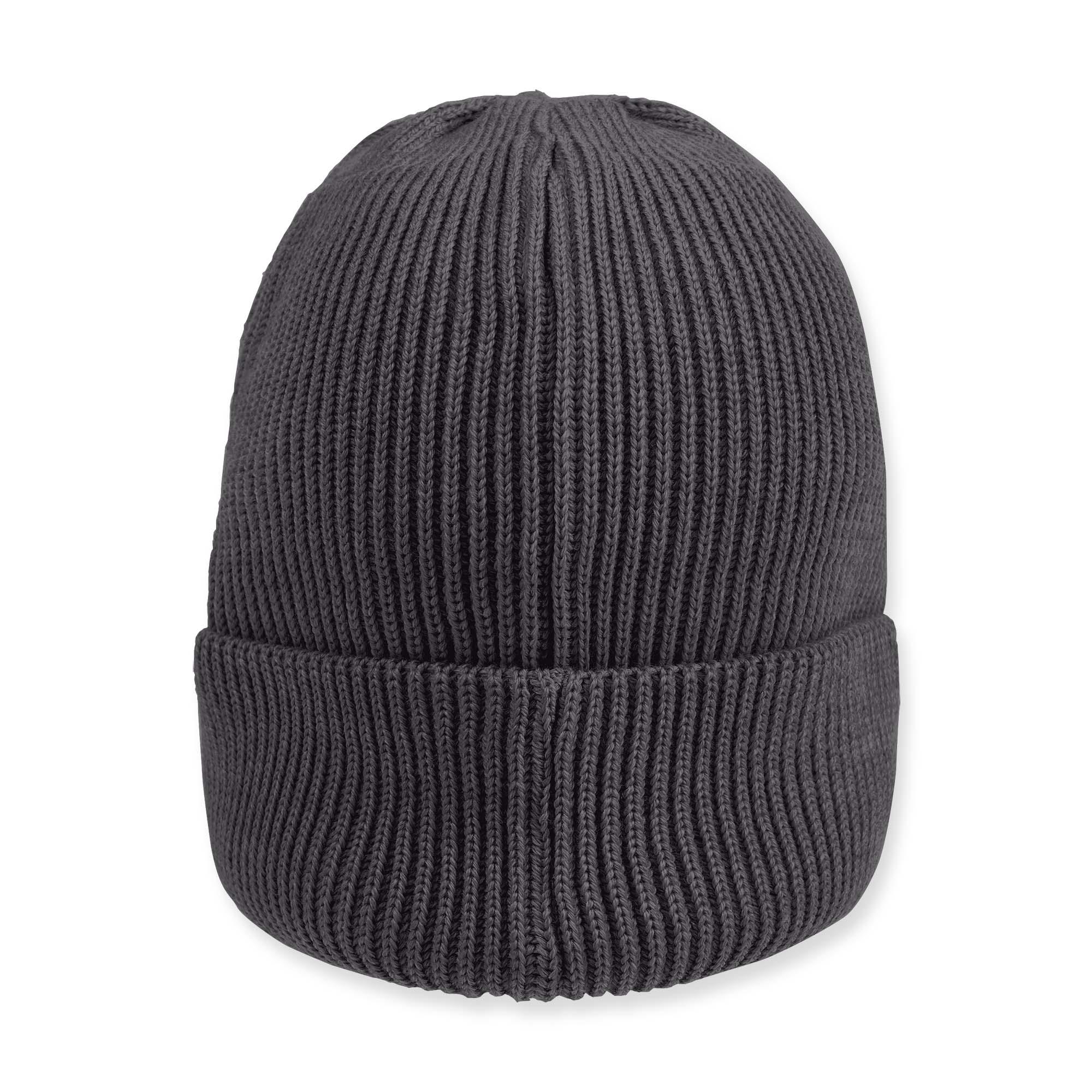 Graphite merino wool hat kids