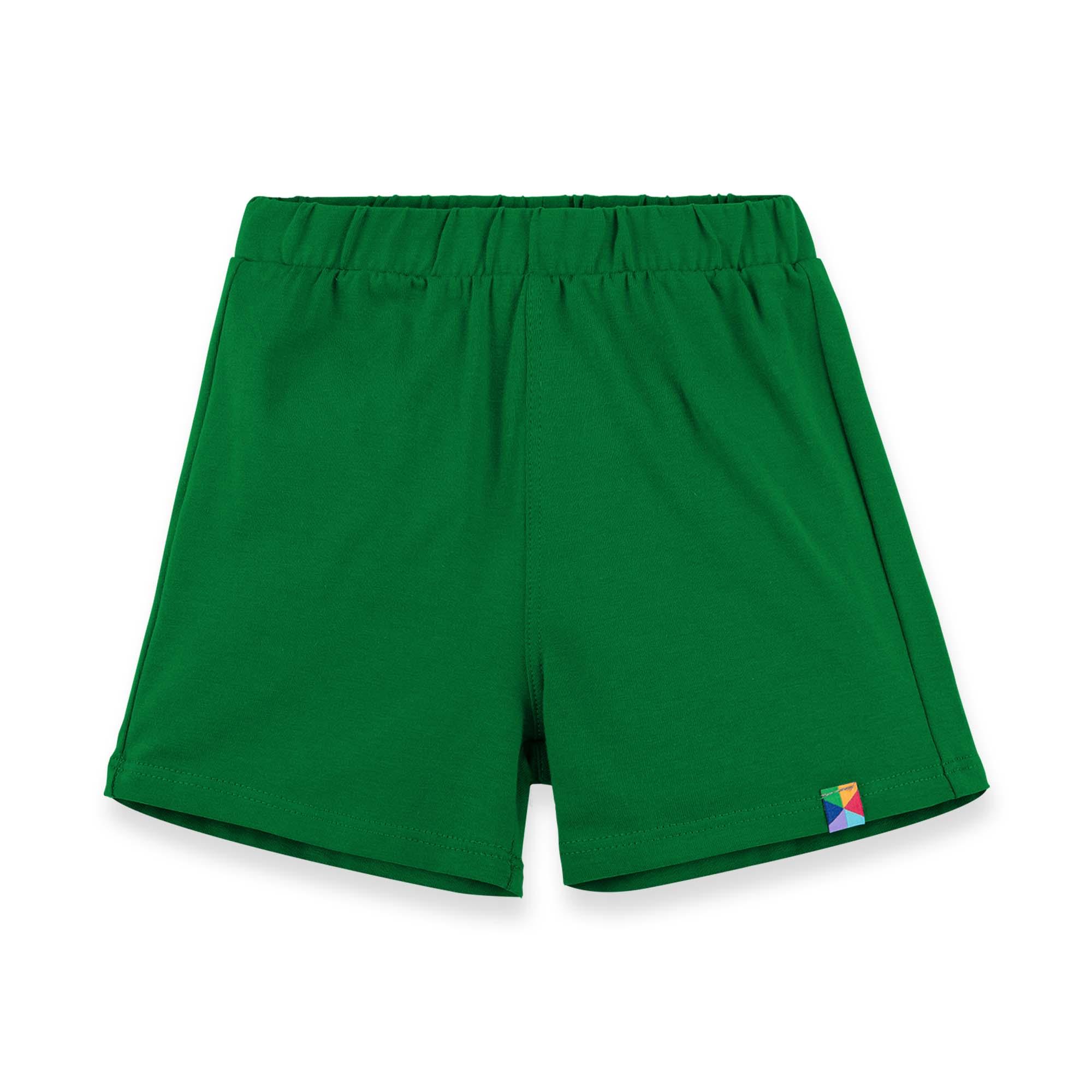 Green sweat shorts Junior