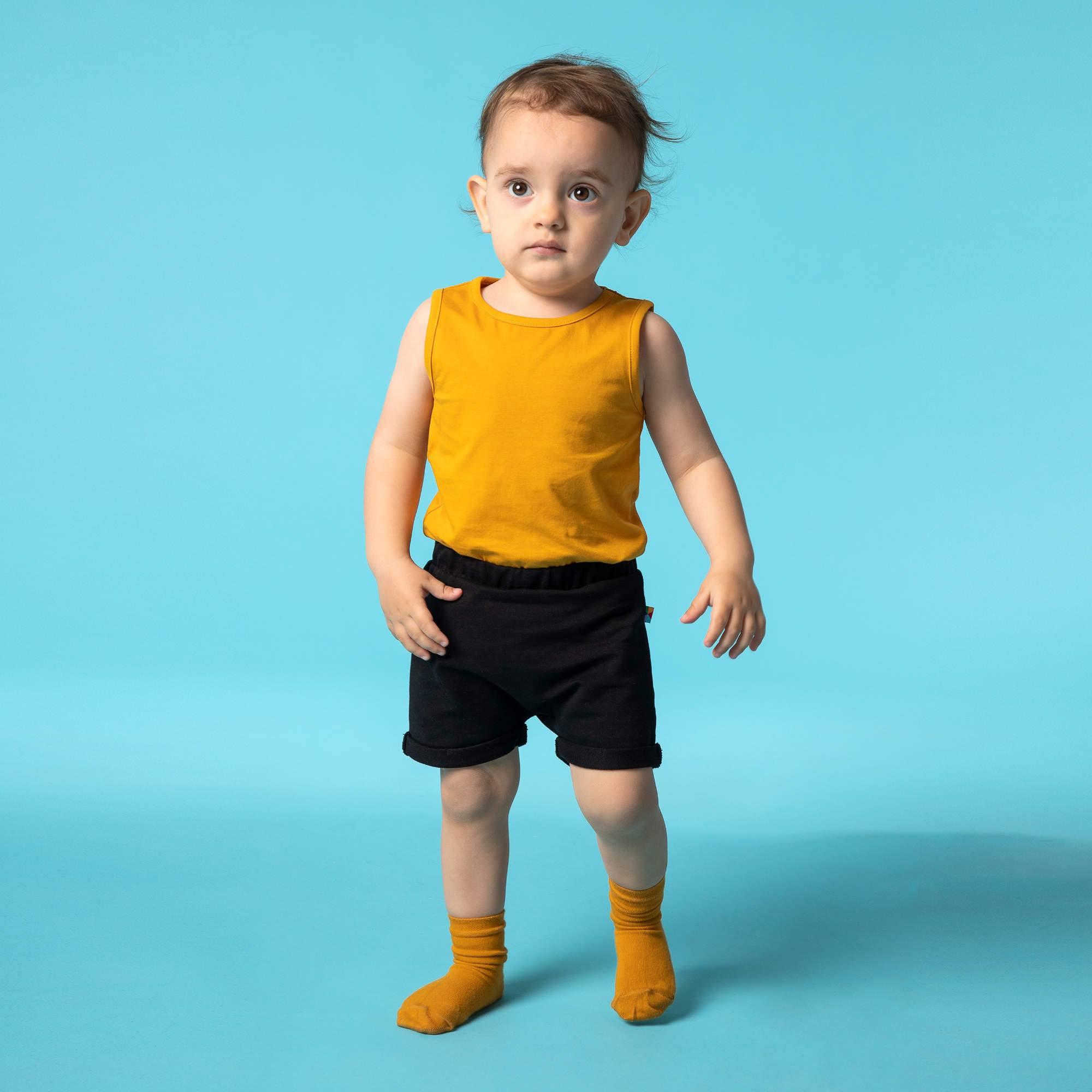 Mustard sleveless bodysuit