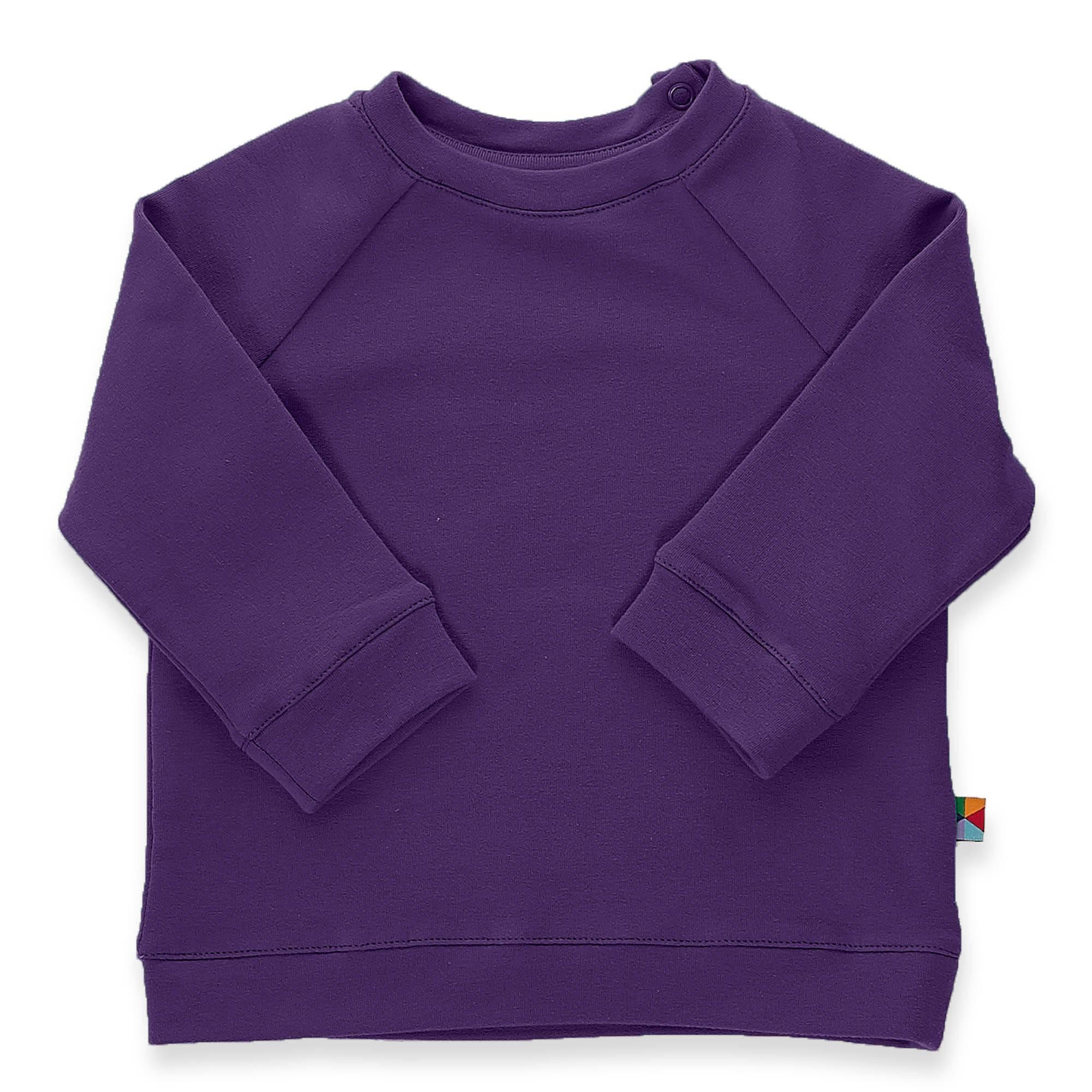 Violet pullover sweatshirt Baby