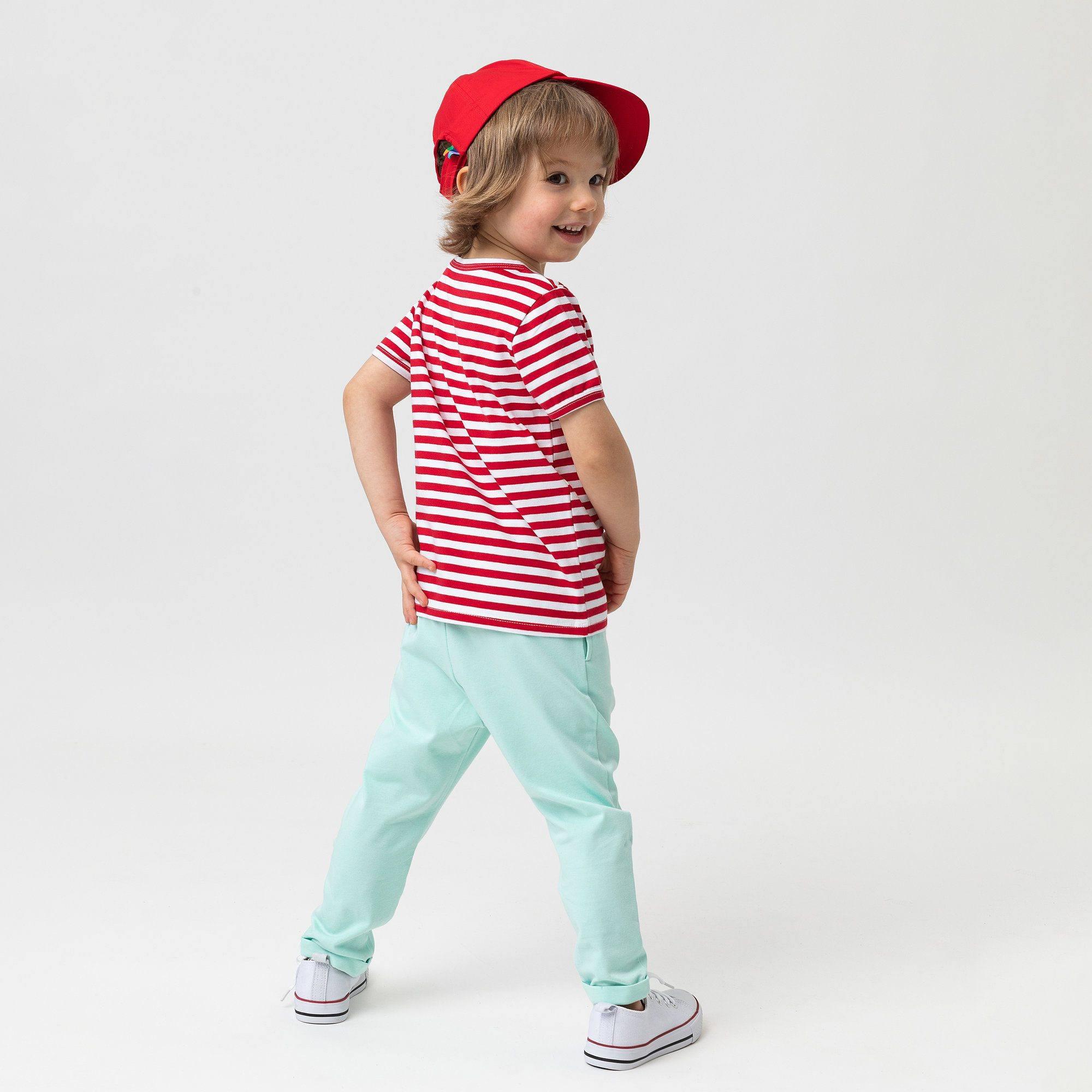 Red stripes T-shirt